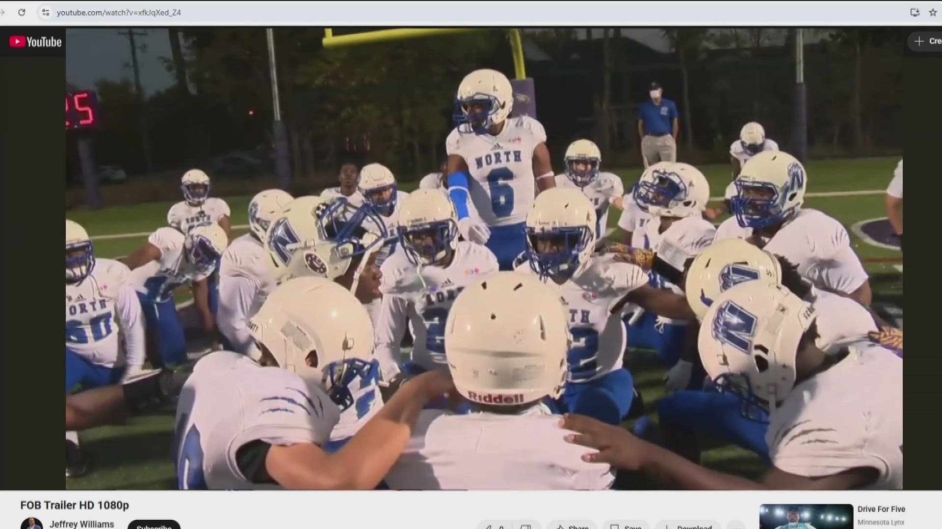 The stars of the documentary are a father-son team who worked for Minneapolis police and coached a football team in 2020.