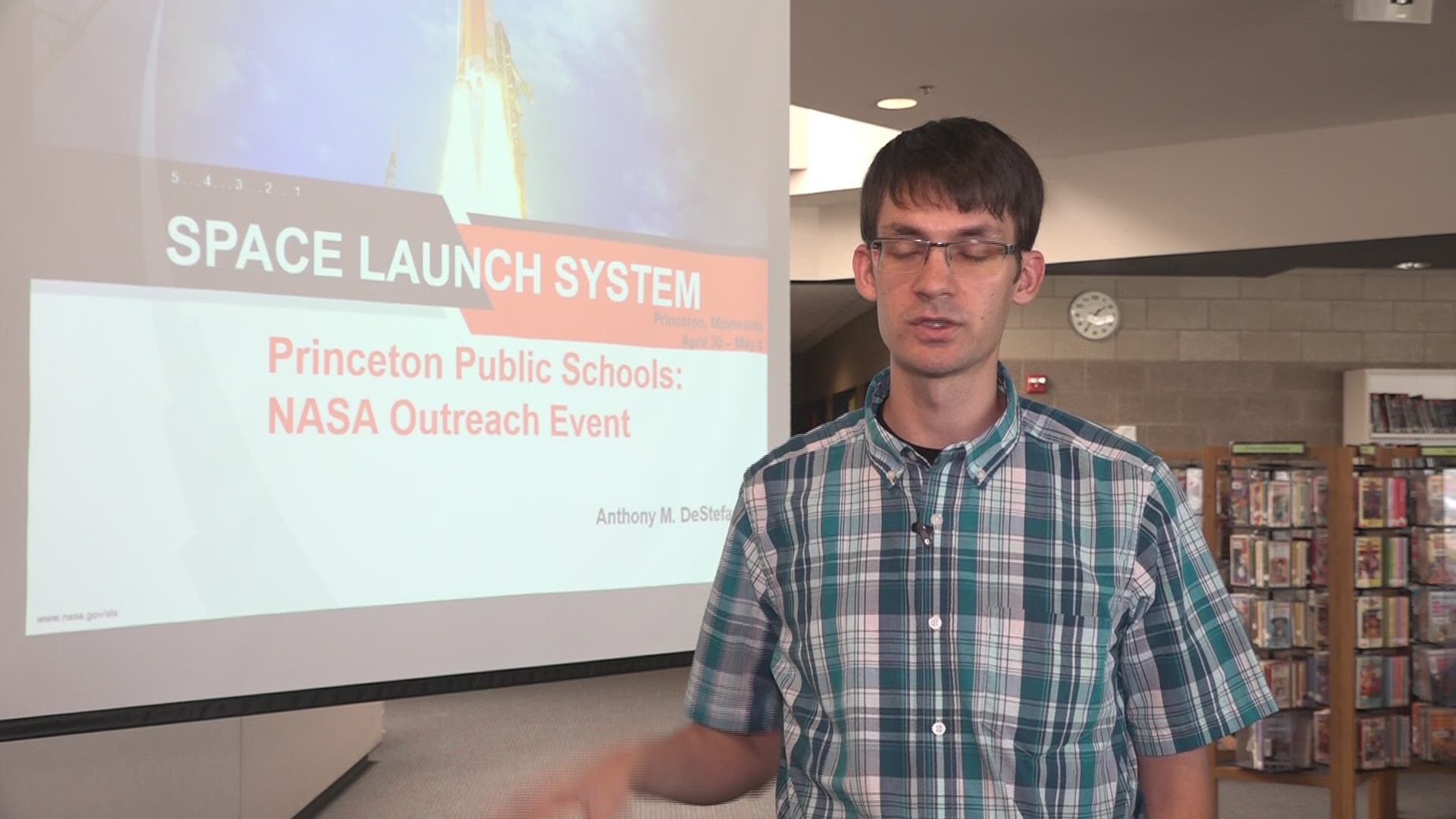 NASA scientist, MN resident visits local school