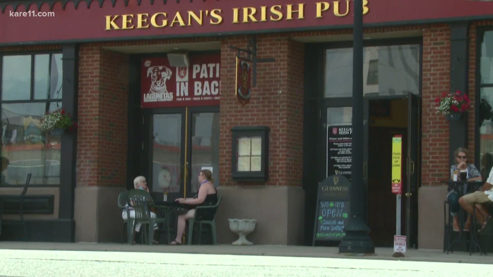 Lou Raguse speaks to the owner of Keegan's Irish Pub, about the challenges of running a business during the pandemic.