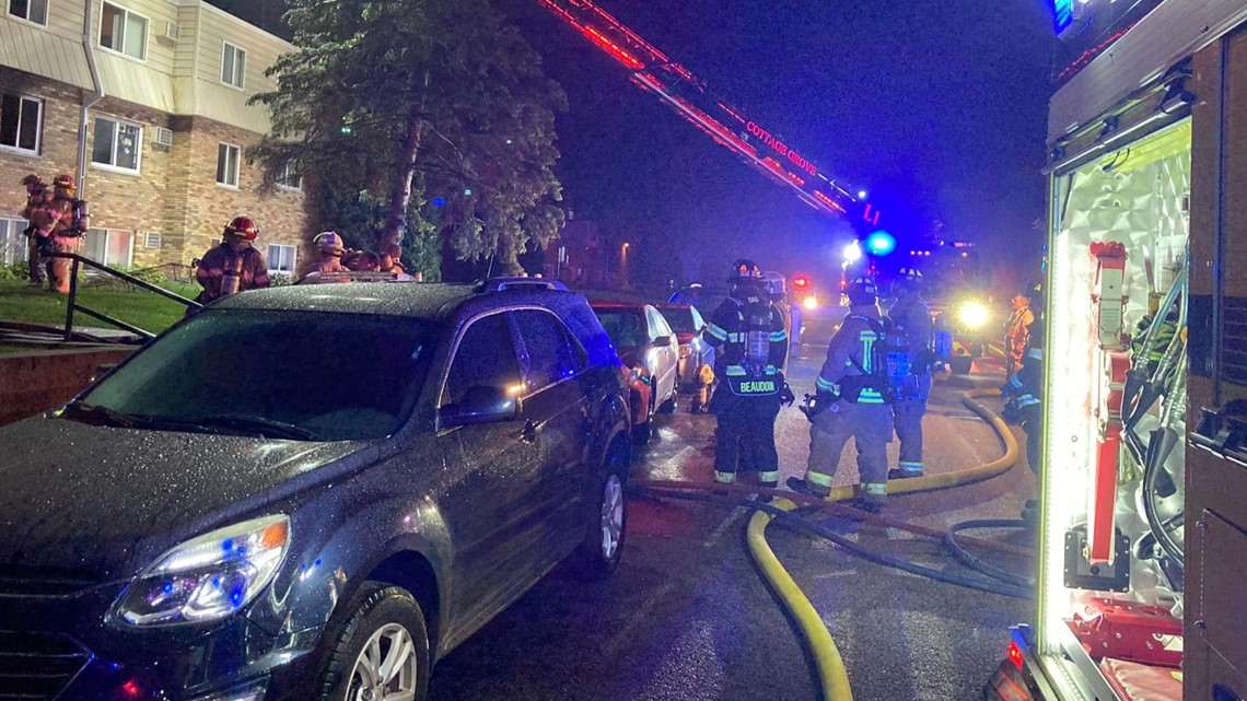 2 transported to hospital after apartment fire in Newport