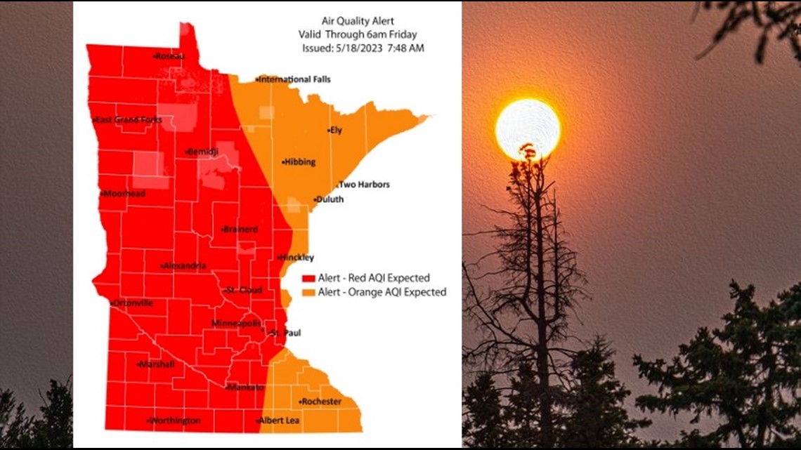 Wildfire Smoke Triggers Statewide Air Quality Alert