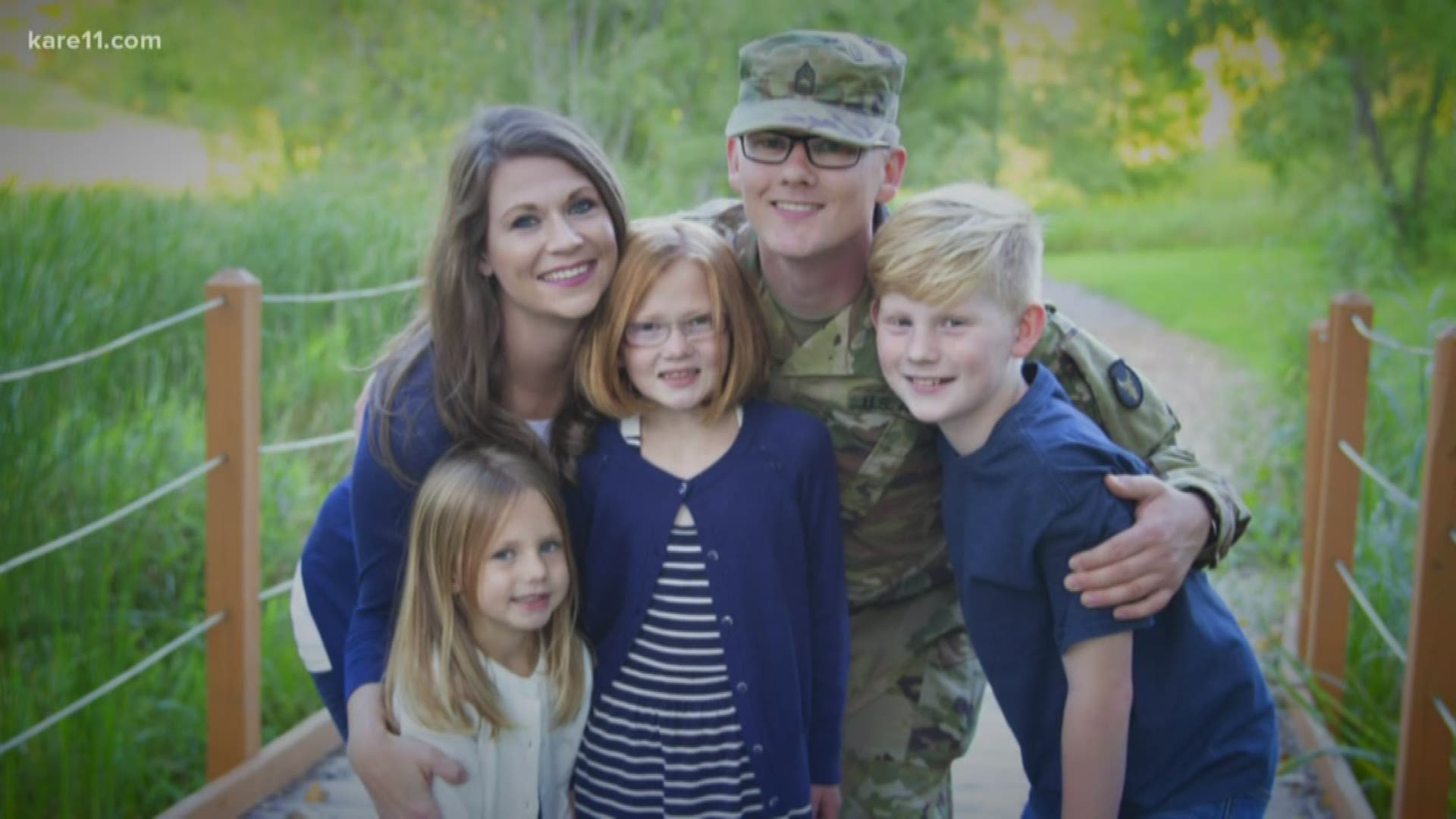 On a day when people pause to remember military members deployed, Amanda says actions can help families experiencing loss or separation.