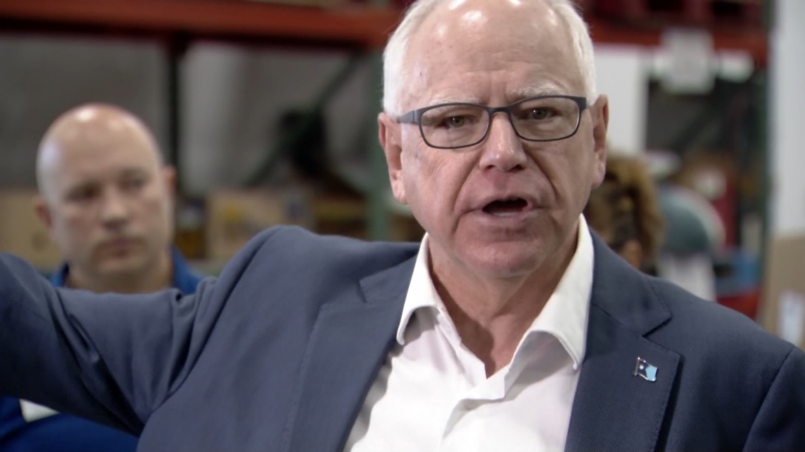 Walz sends letter to Kristi Noem after ICE arrests in Minnesota