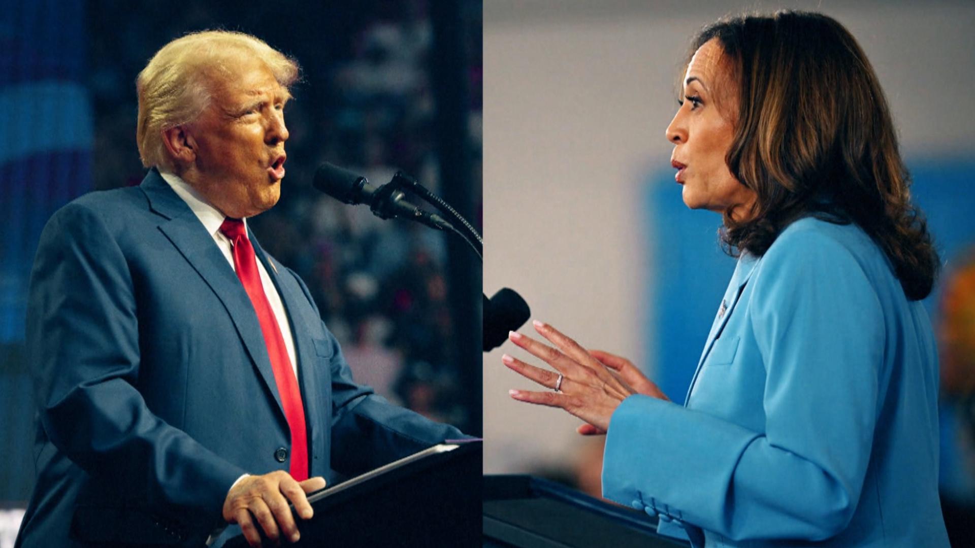 NBC's Brie Jackson reports on the countdown to Tuesday's presidential debate with final preps underway.