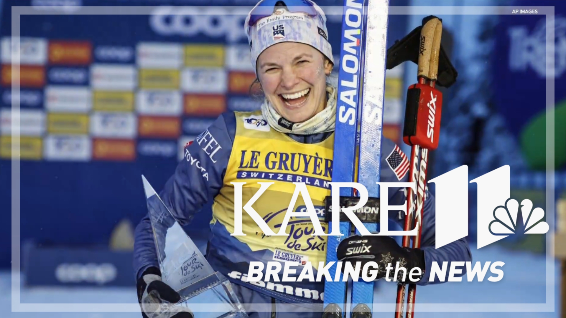 Minnesota's Jessie Diggins is a cross country champion.