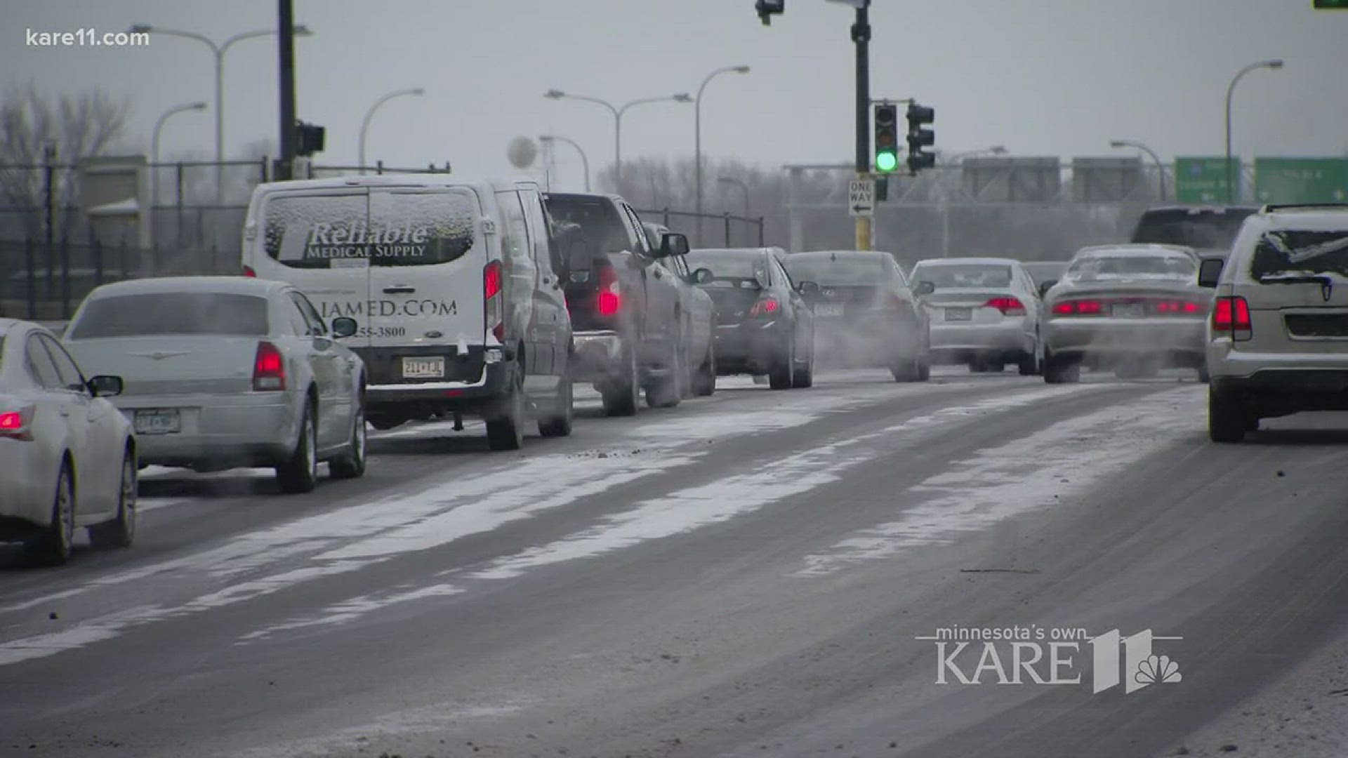 The Minnesota State patrol said from midnight to 5 p.m. on Saturday, there were 331 crashes in Minnesota -- 31 of those with injuries. And when it's this cold, MnDOT says salting the roads just doesn't work. http://kare11.tv/2BZmRU2