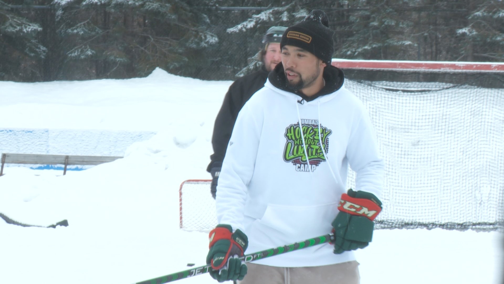 The Wild defenseman gives back in an effort to grow the sport of hockey.