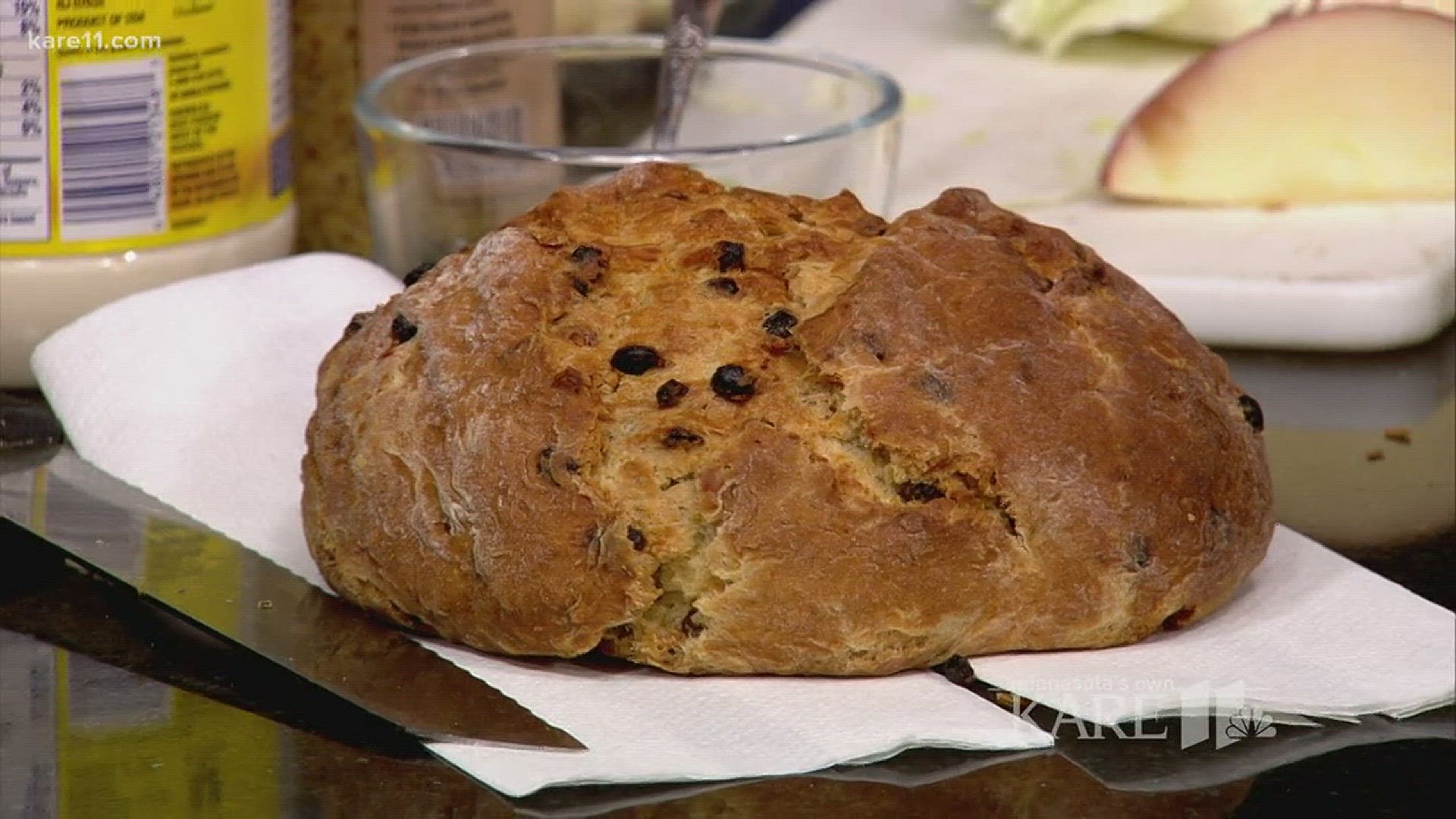 James Beard nominee, Chef Beth Dooley shared her delicious Irish soda bread recipe.