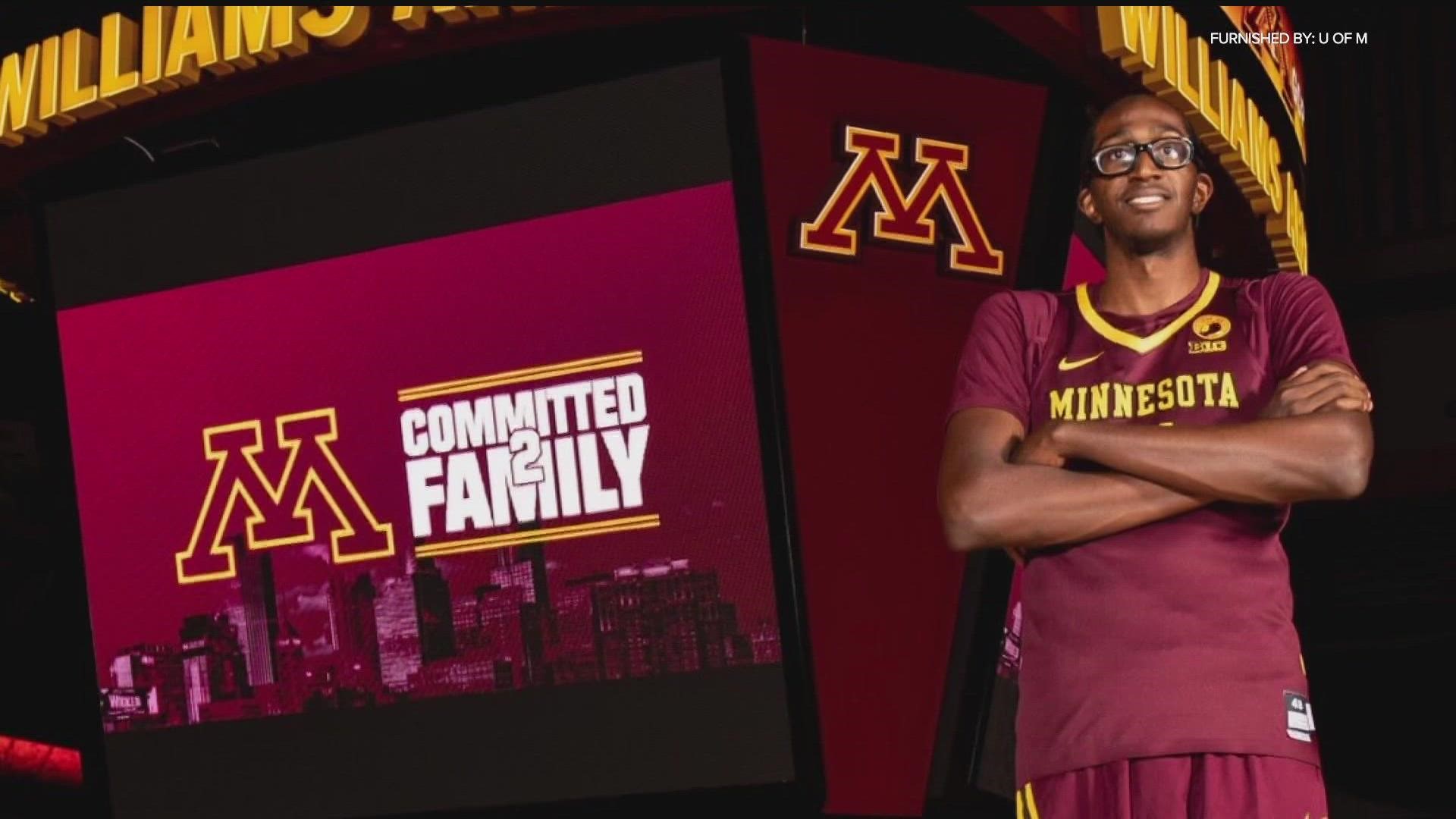 Dennis Evans verbally committed to the University of Minnesota on Monday, making him one of the highest-rated recruits to join the Gophers since Kris Humphries.