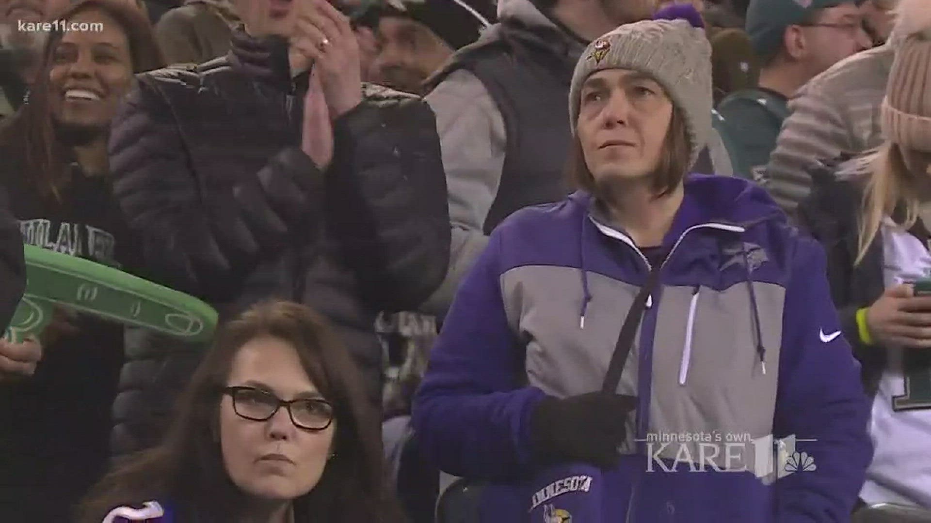 Vikings fans experienced a heartbreaking loss in Philadelphia on Sunday. http://kare11.tv/2DpWWpn