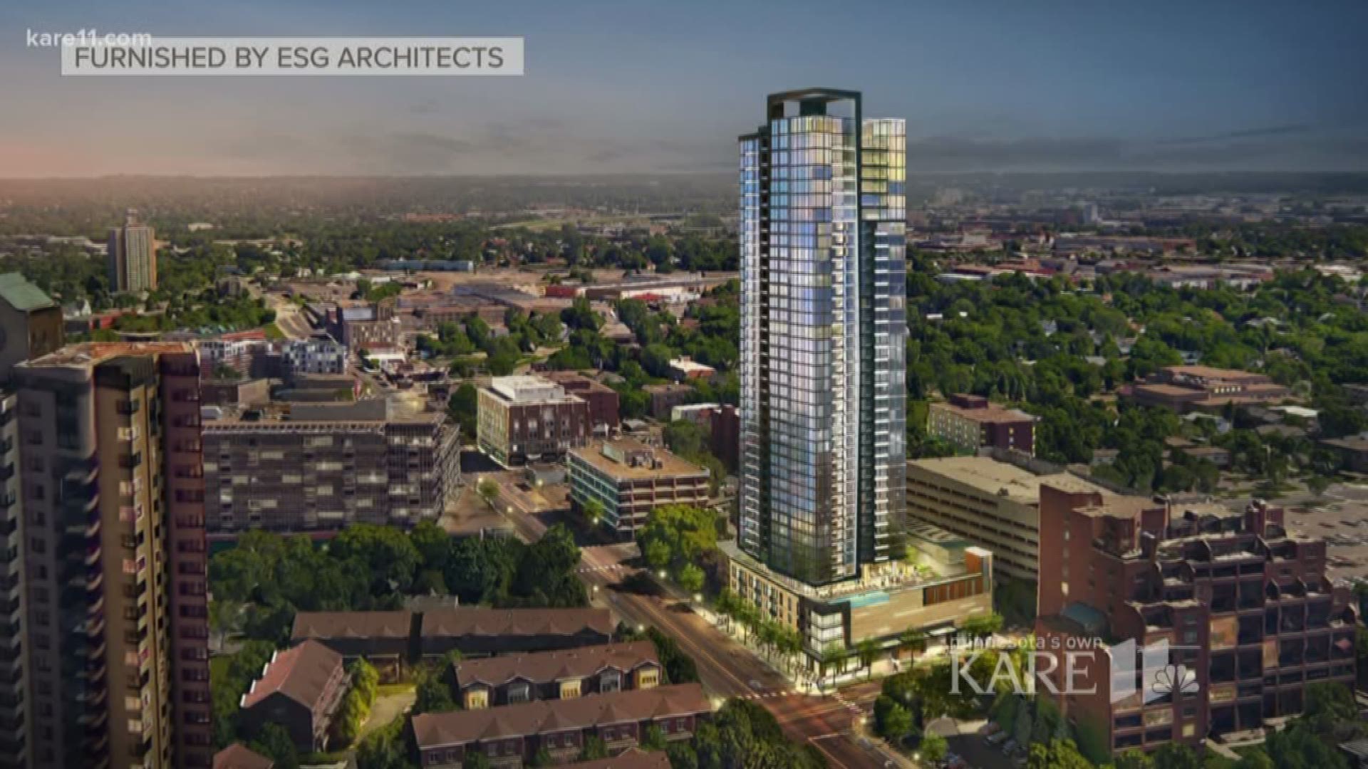 Plans for 40-story condo tower in Minneapolis moves forward