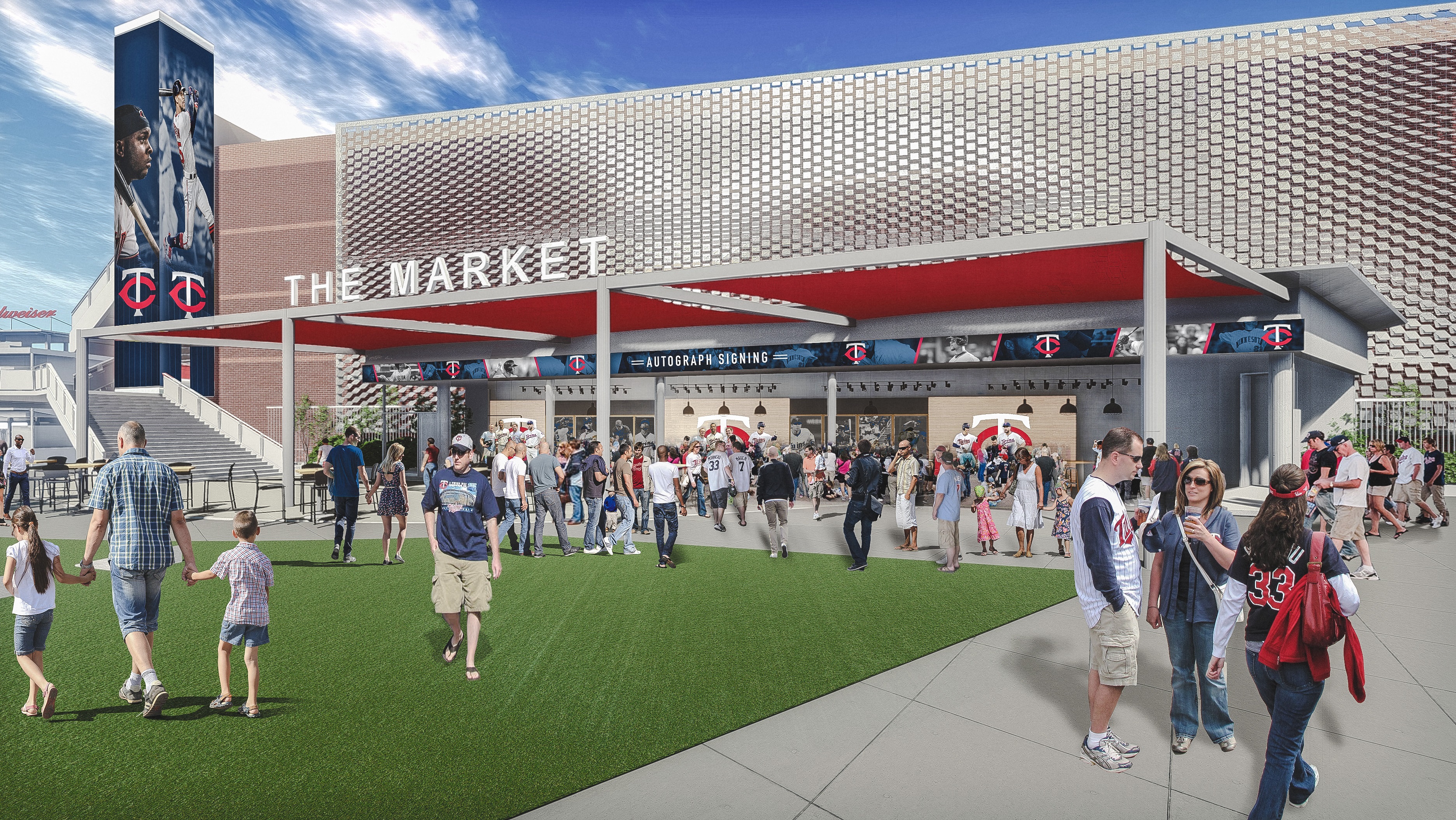 New at Target Field for 2011: More signage and free WiFi - Ballpark Digest