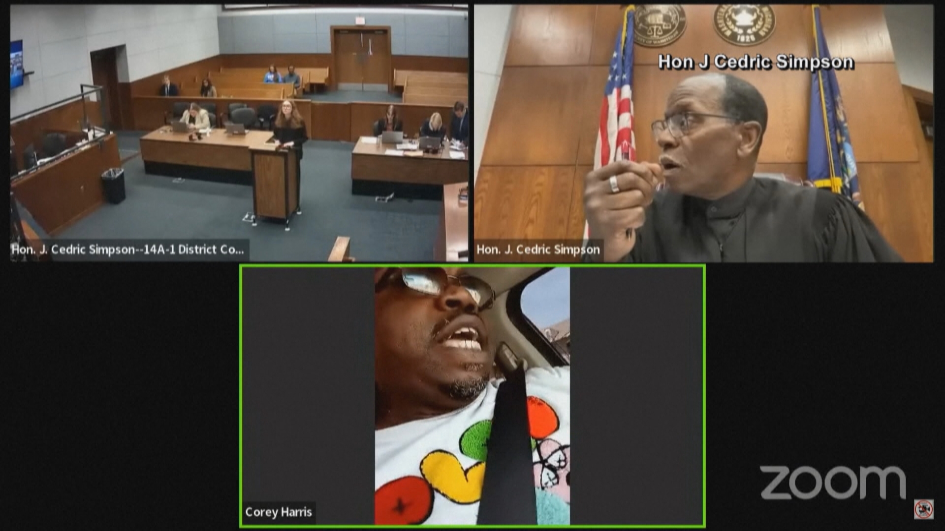 Michigan man in viral court video never had a license, judge says