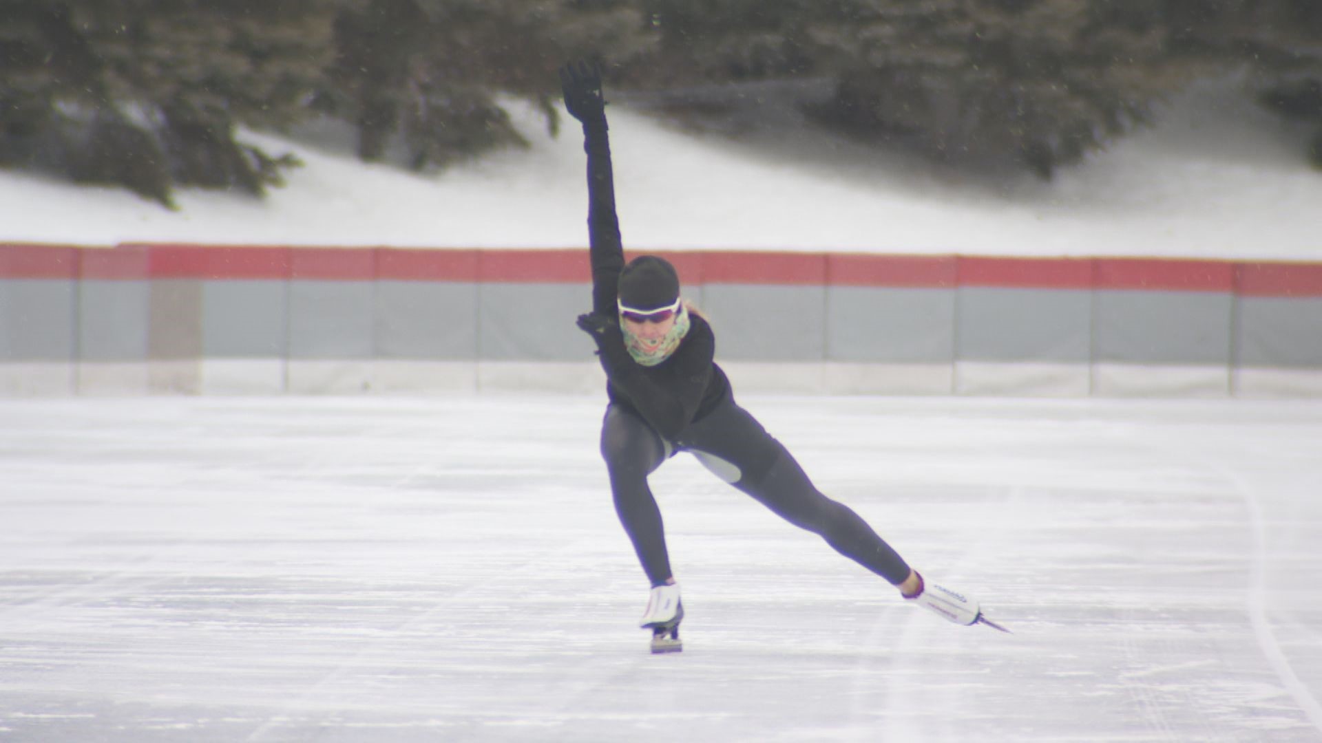 Greta Myers transitioned from hockey to long track speedskating and said she believes she can make the Winter Olympics in 2026 in Italy.