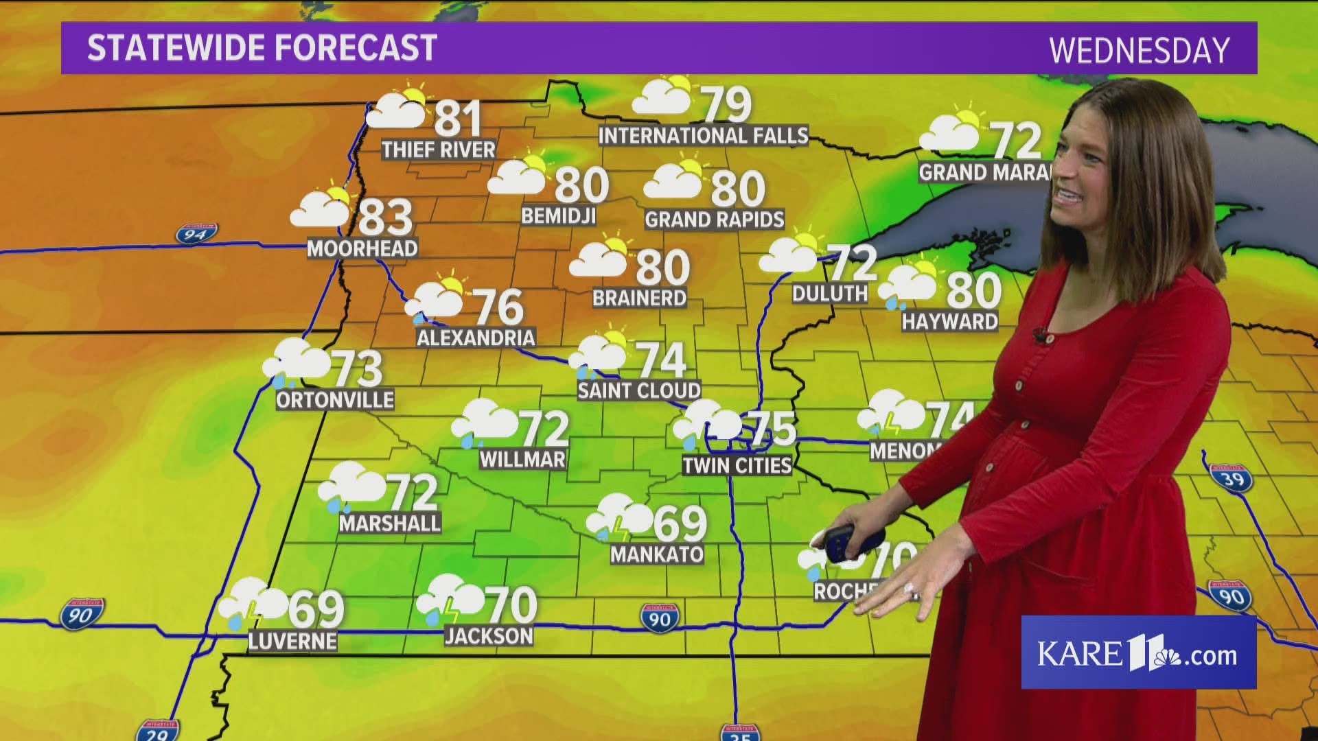 Kare 11 Traffic Map Kare 11 Storm Update 11 A.m., 7-14-2021 | Kare11.Com
