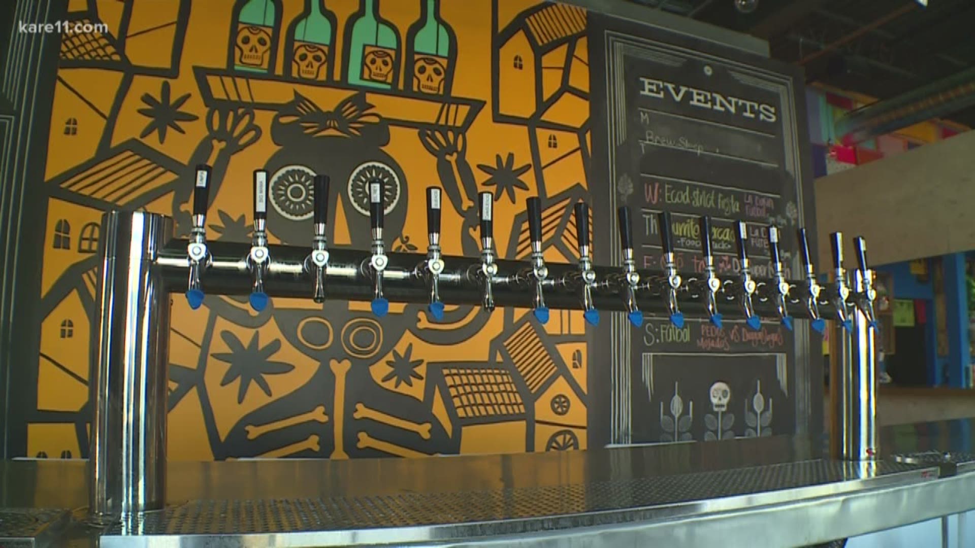 La Doña Cervecería's owner Sergio Manancero says his brewery is ready for its grand opening.