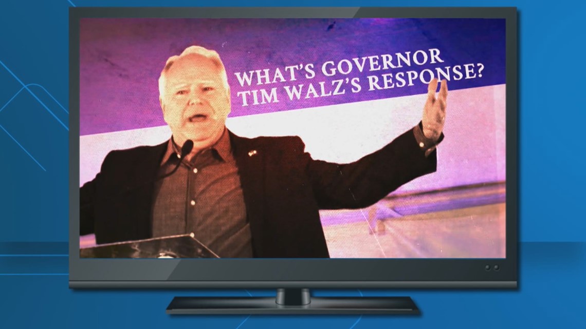 New Attack Ad Makes False Claim About Gov. Tim Walz | Kare11.com