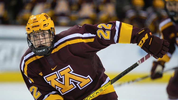 minnesota gophers hockey helmet