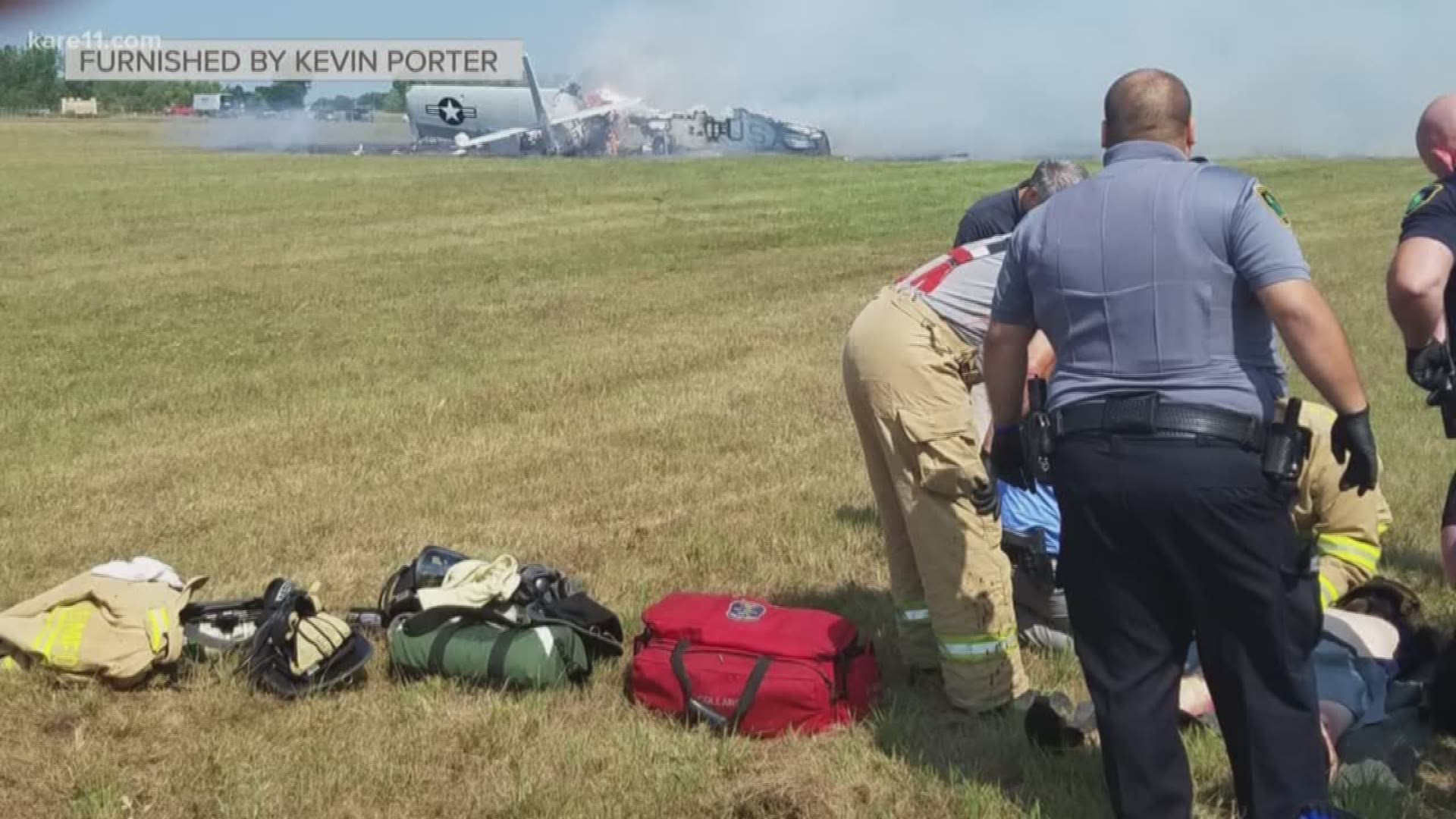 Good Samaritans rush to rescue after plane crash
