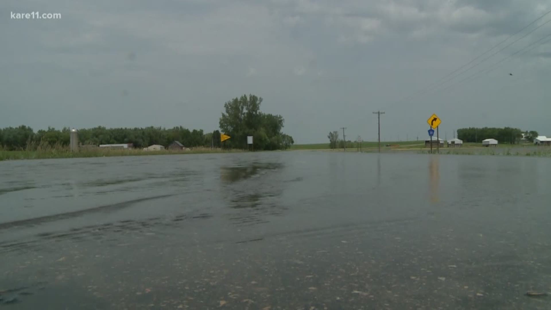 Severe flooding causes cancellation of street dance in Currie