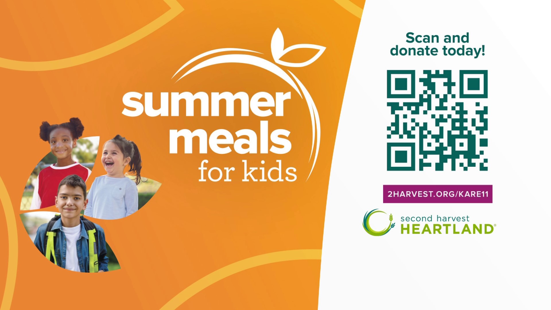 The Open Door Pantry and Second Harvest Heartland have partnered with KARE 11 for the Summer Meals for Kids program.