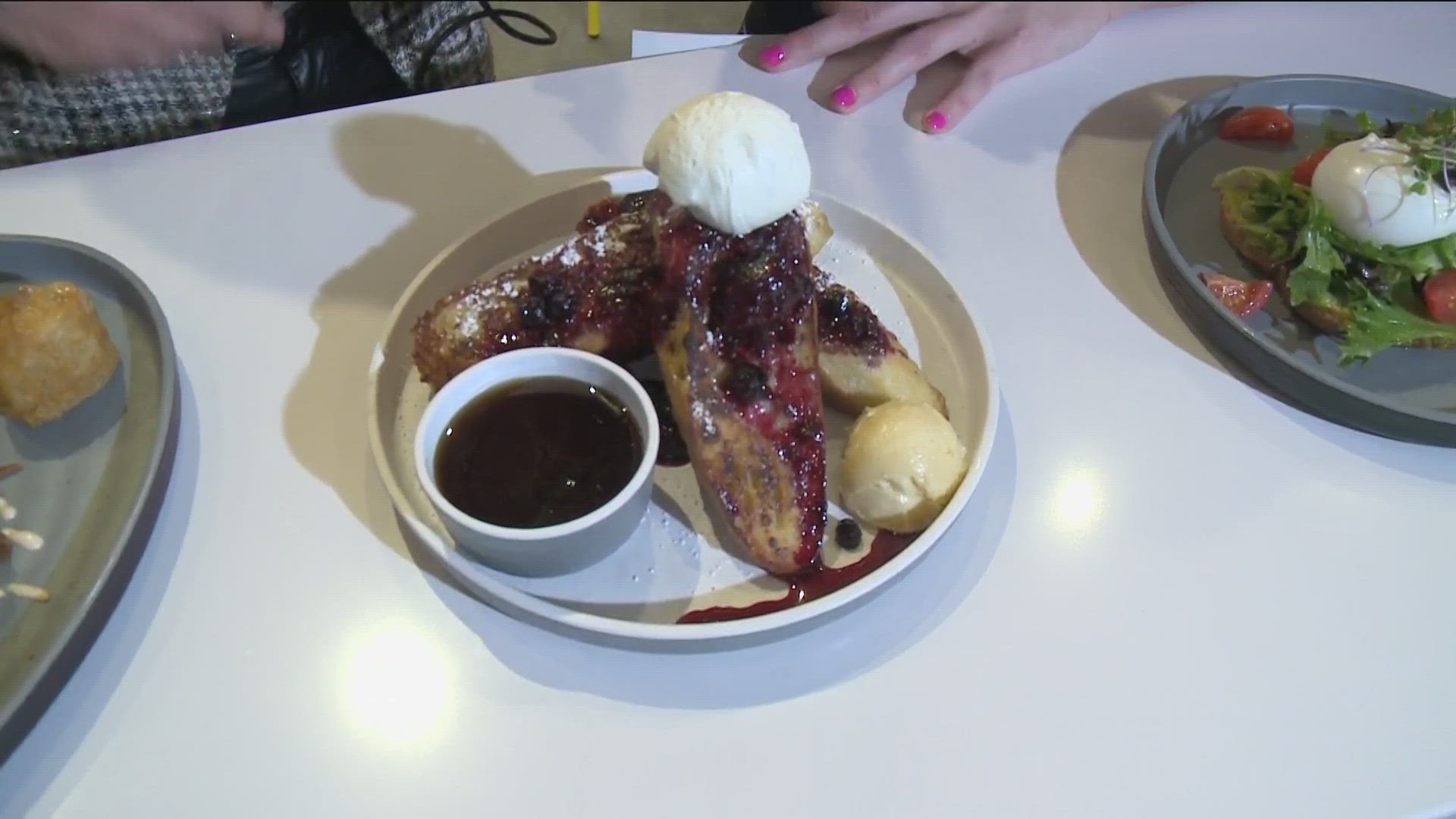 KARE 11 Saturday was sampling some of the best of the menu from the new Roseville attraction.