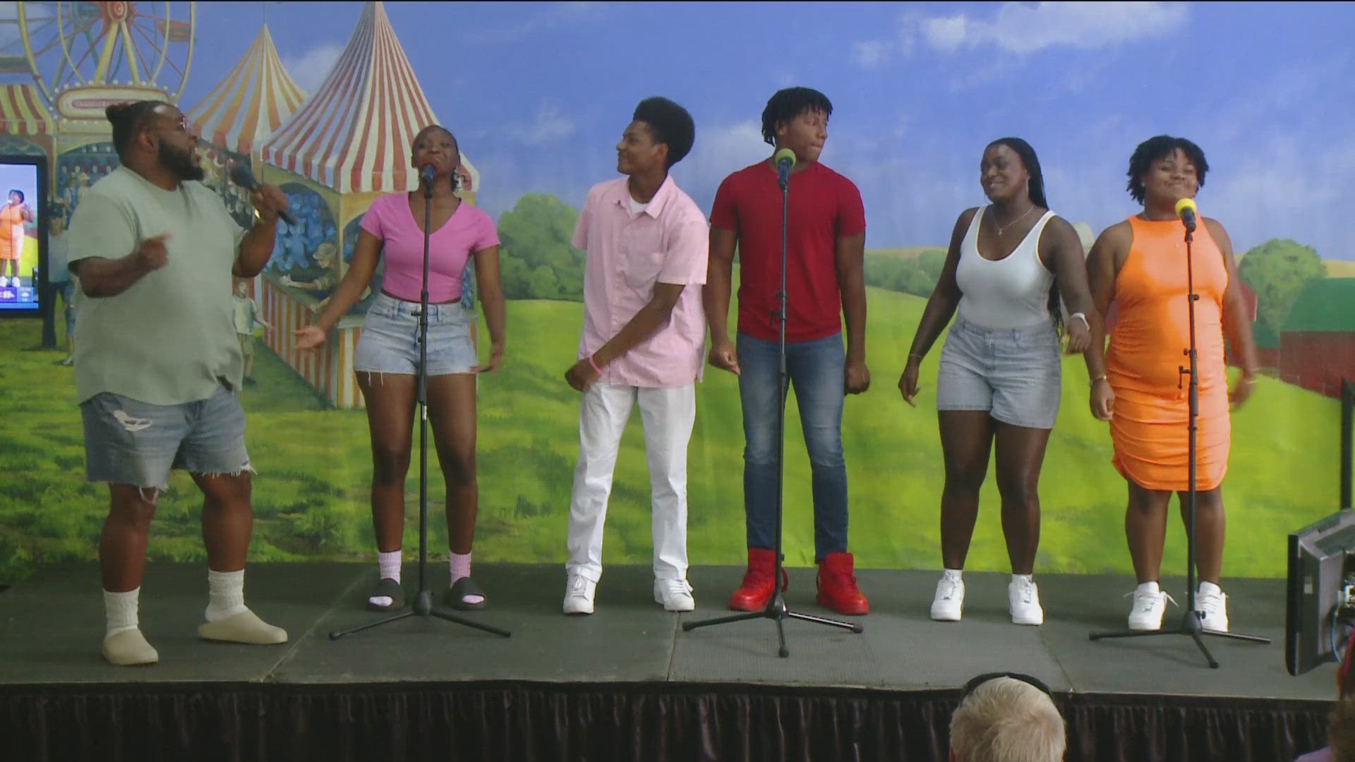 The Known, MPLS community youth choir stopped by the KARE 11 Barn Thursday to talk about the program and perform original music.