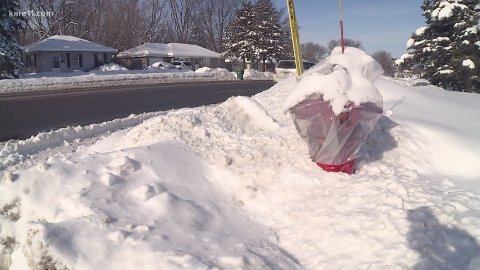 You may have seen fire hydrants wrapped in plastic around town. Here's why.