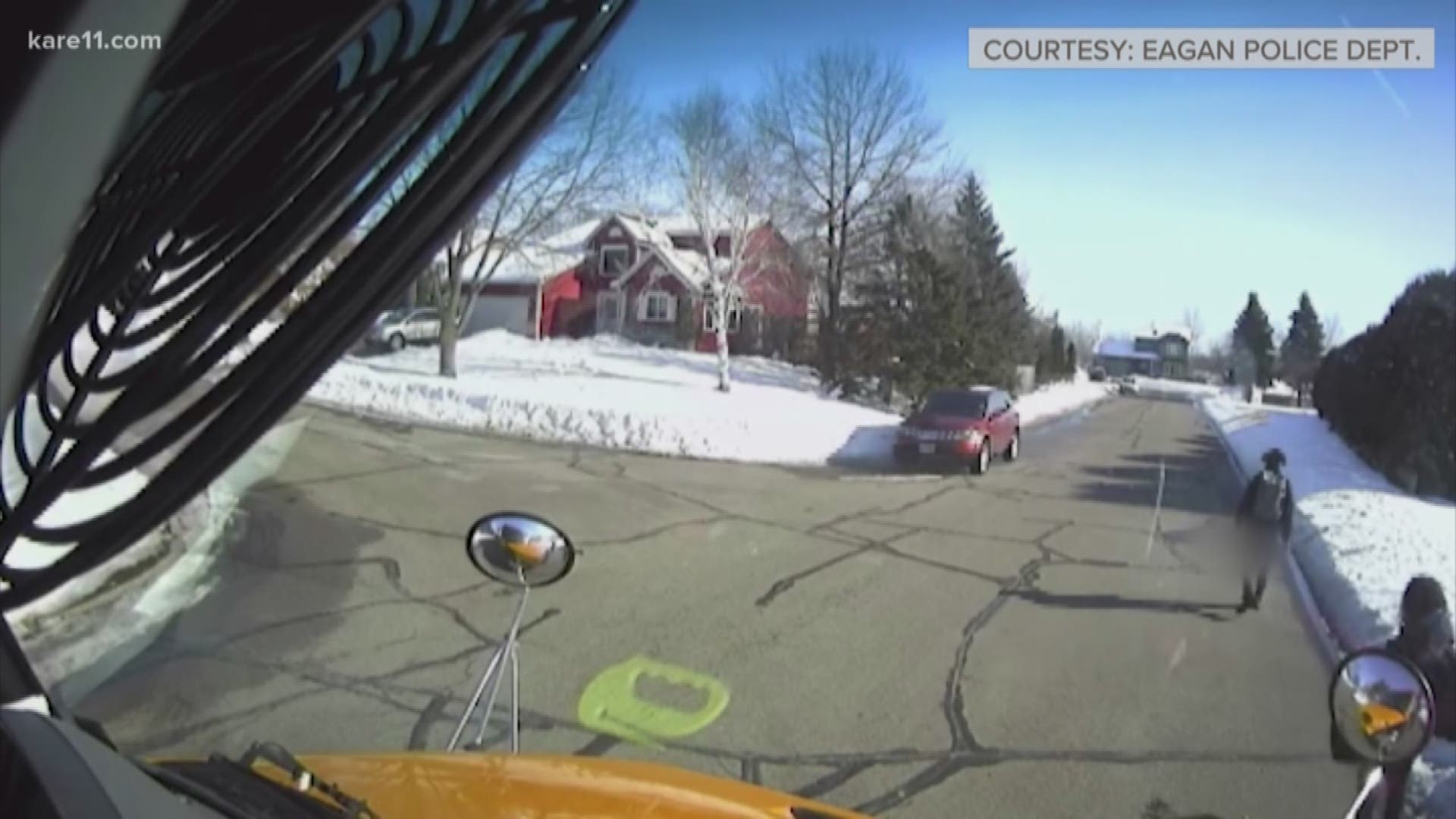The "Busted by the Bus" campaign focuses on the core of the issue of school bus stop safety, which is distracted driving. https://kare11.tv/2IC7wzT