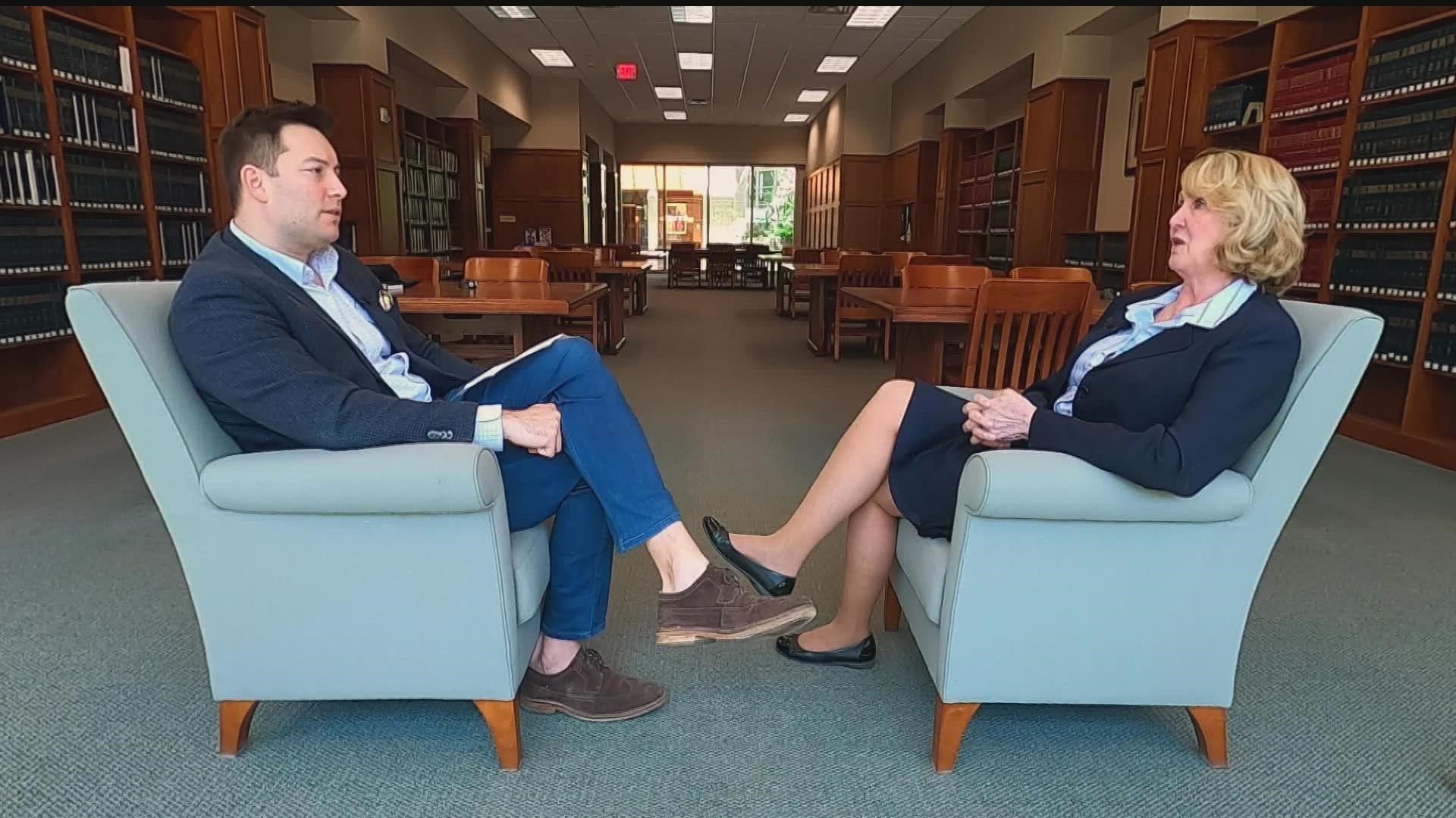 Teresa Collett sits down with KARE 11's Chris Hrapsky to discuss the Supreme Court's decision to overturn Roe v. Wade.