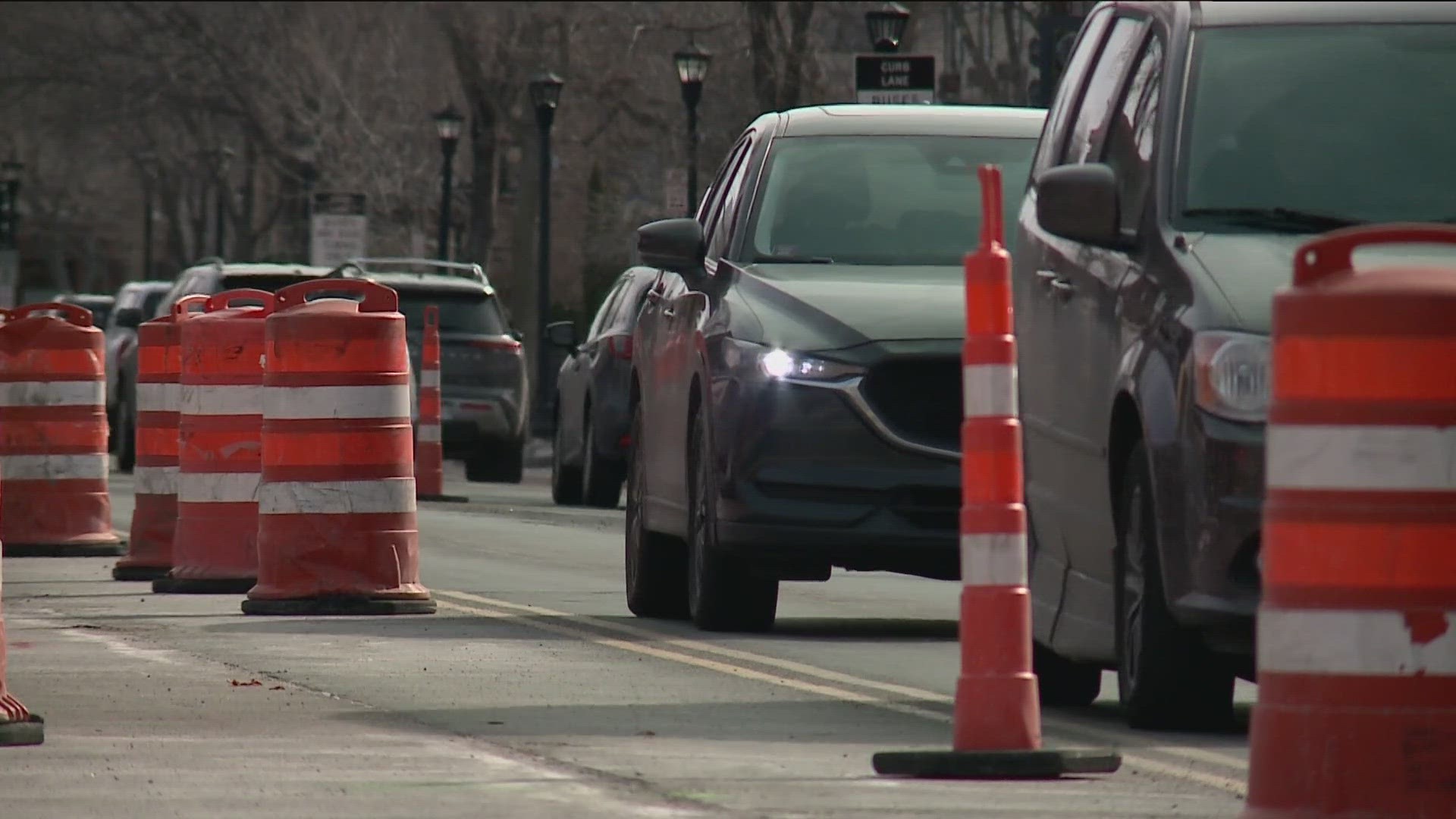 The work is expected to take up to two years. Crews will be stationed between Douglas Avenue and West Lake Street.