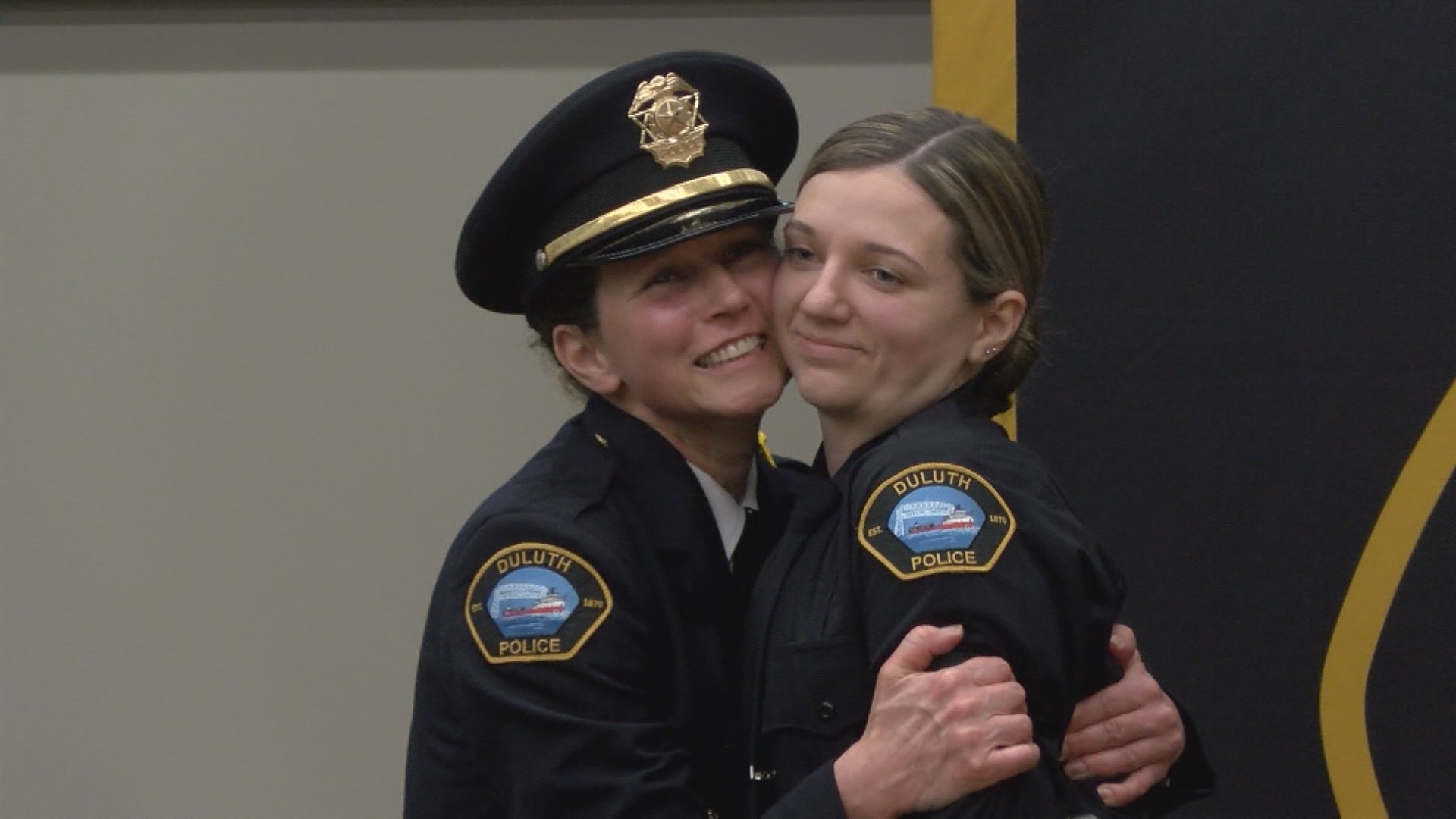 Duluth PD Investigator Angela Robertson was sworn into the force in 2009. 11 years later, her daughter Maddy joined the department.