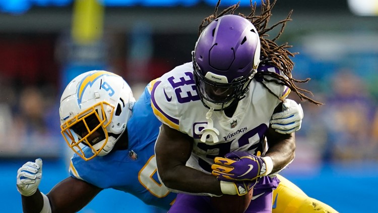 Minnesota Vikings at Los Angeles Chargers on November 14, 2021