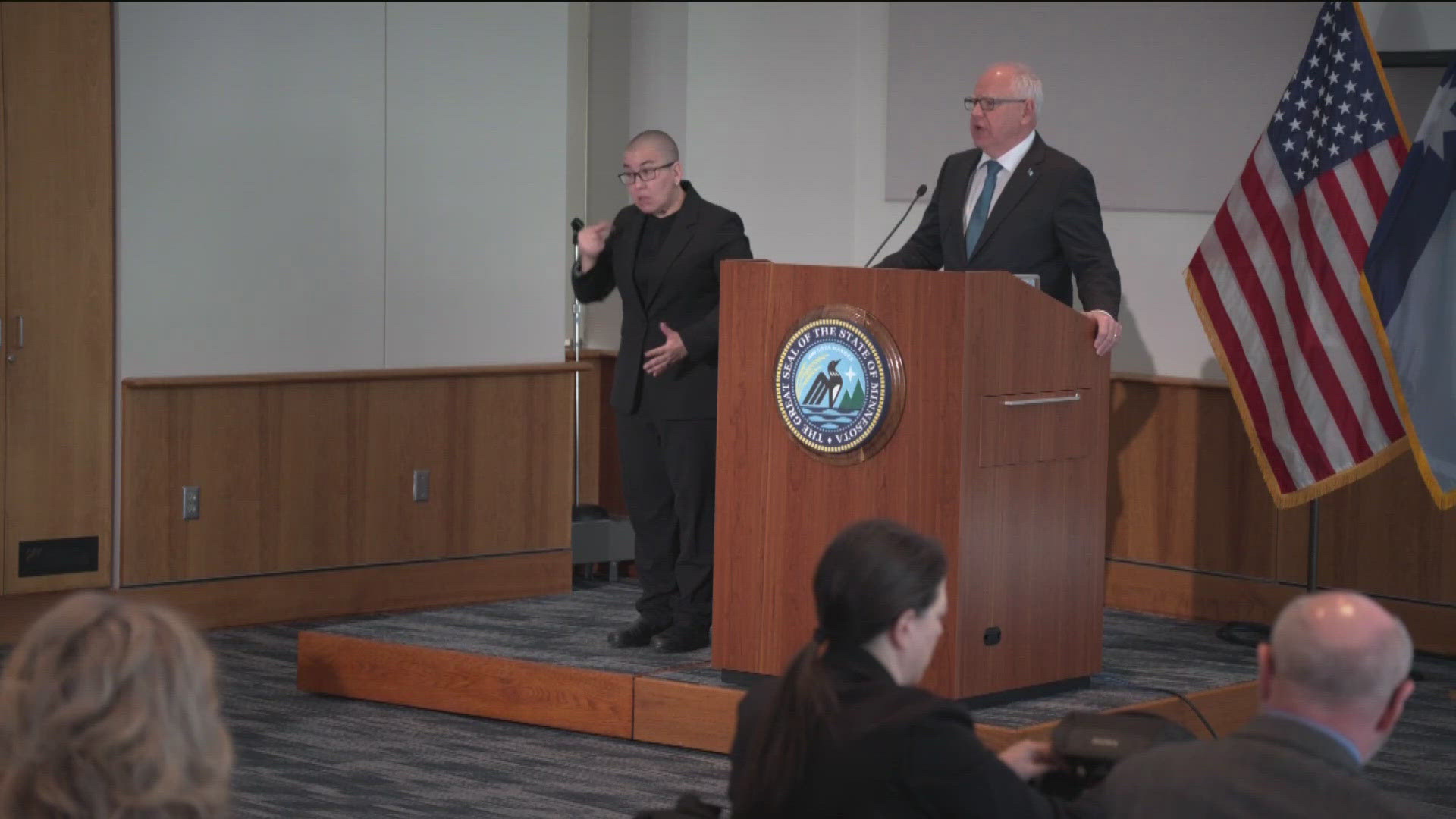 State officials said the projected budget surplus for the next two years amounts to $456 million, about $160 million lower than what was predicted in December.