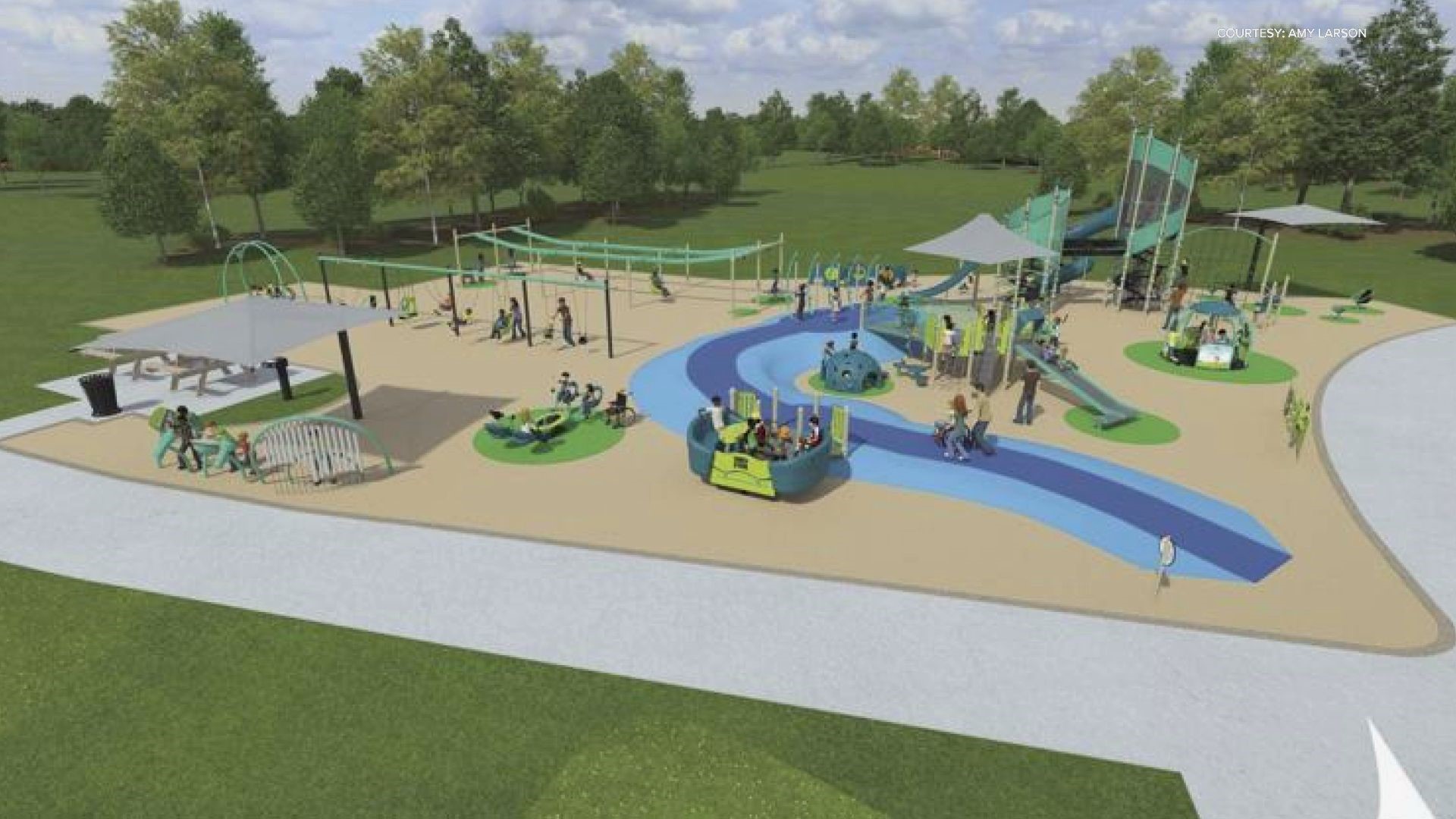 Waconia boy uses his MakeAWish to help fund inclusive playground