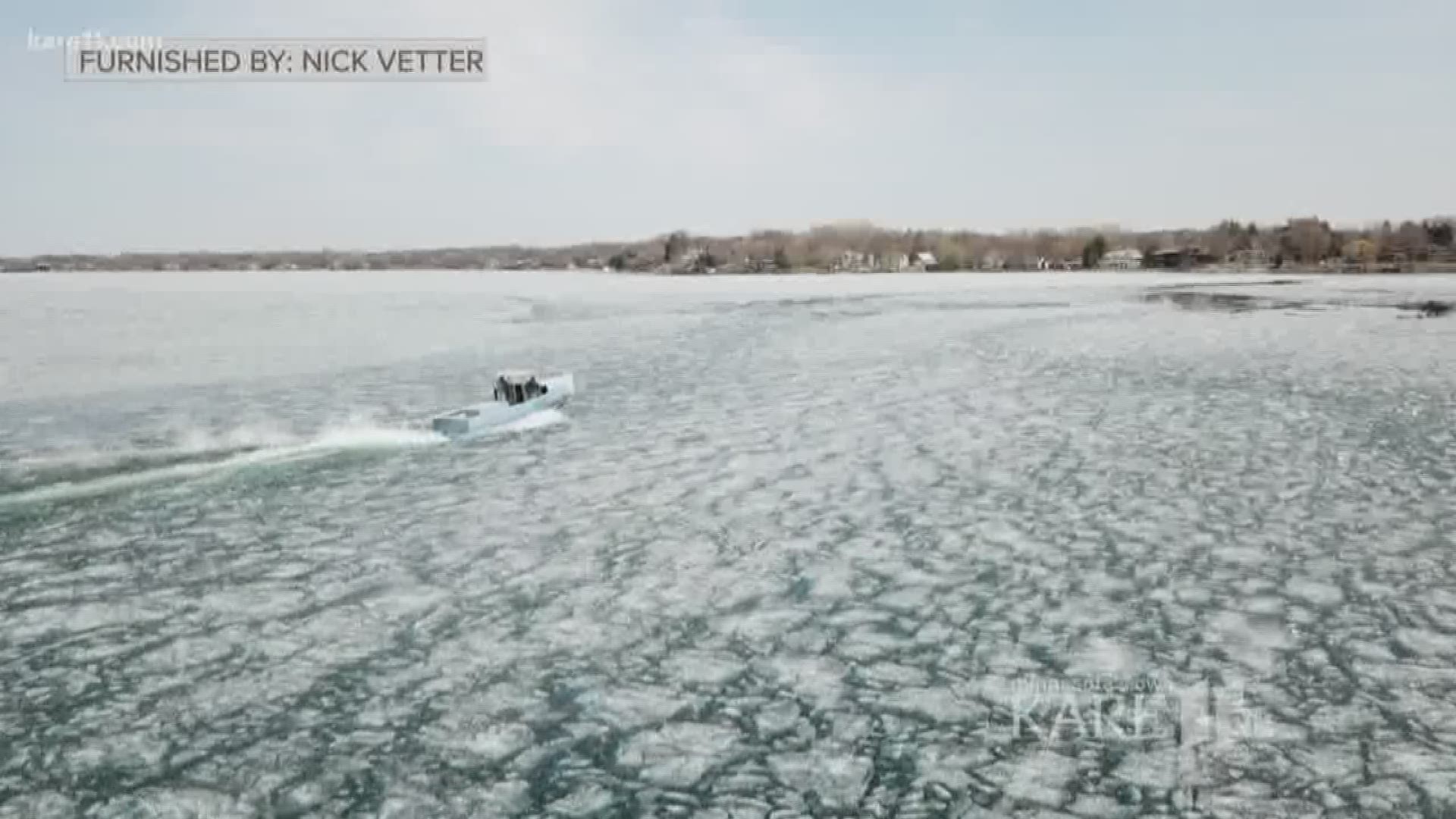 Still waiting for Lake ice out