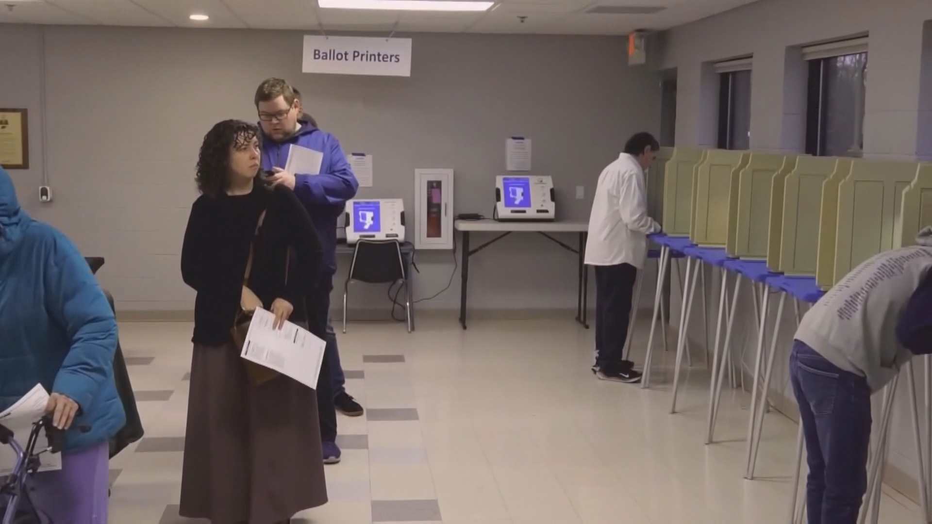 Polling sites across the country are open and some are already seeing long lines of people wanting to cast their ballots.