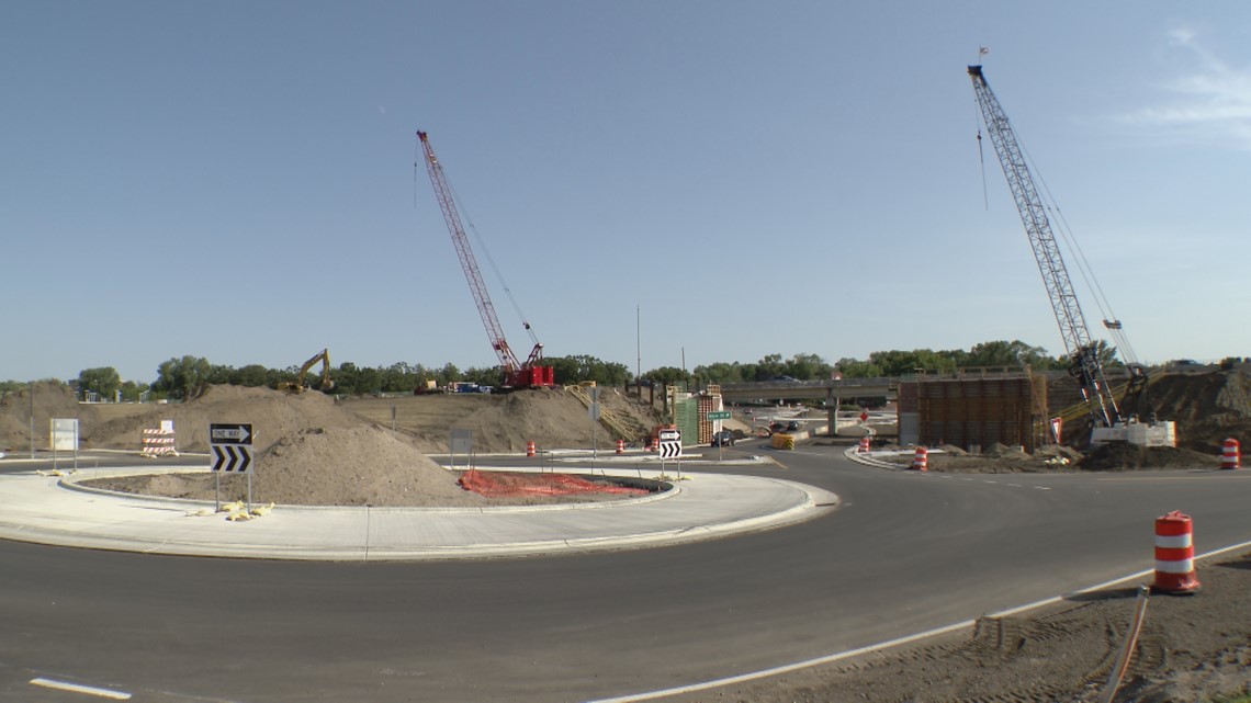 Anoka businesses deal with disruptions of Highway 10 construction