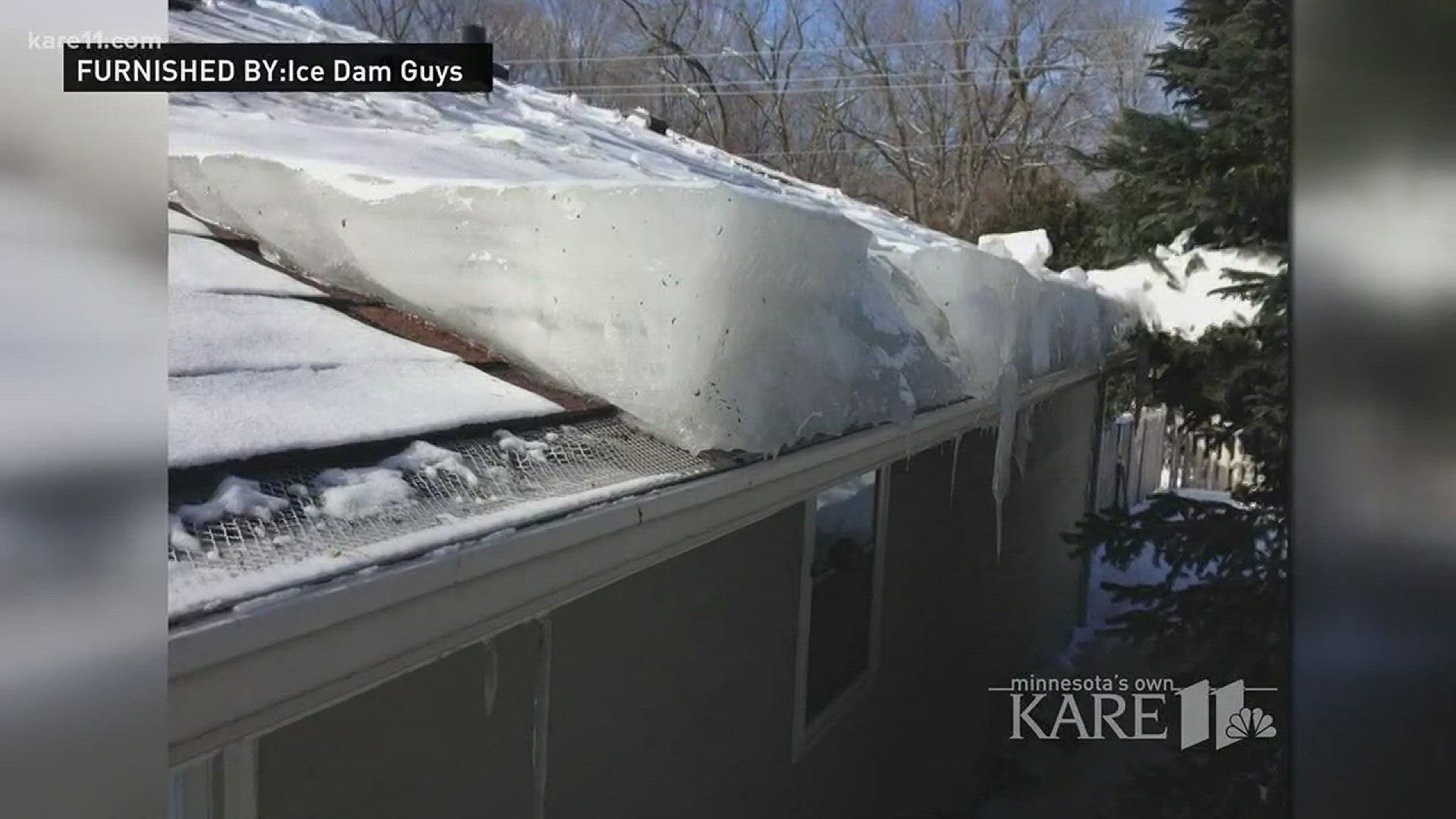 Ice dams causing leaks and roof collapses after snow | kare11.com