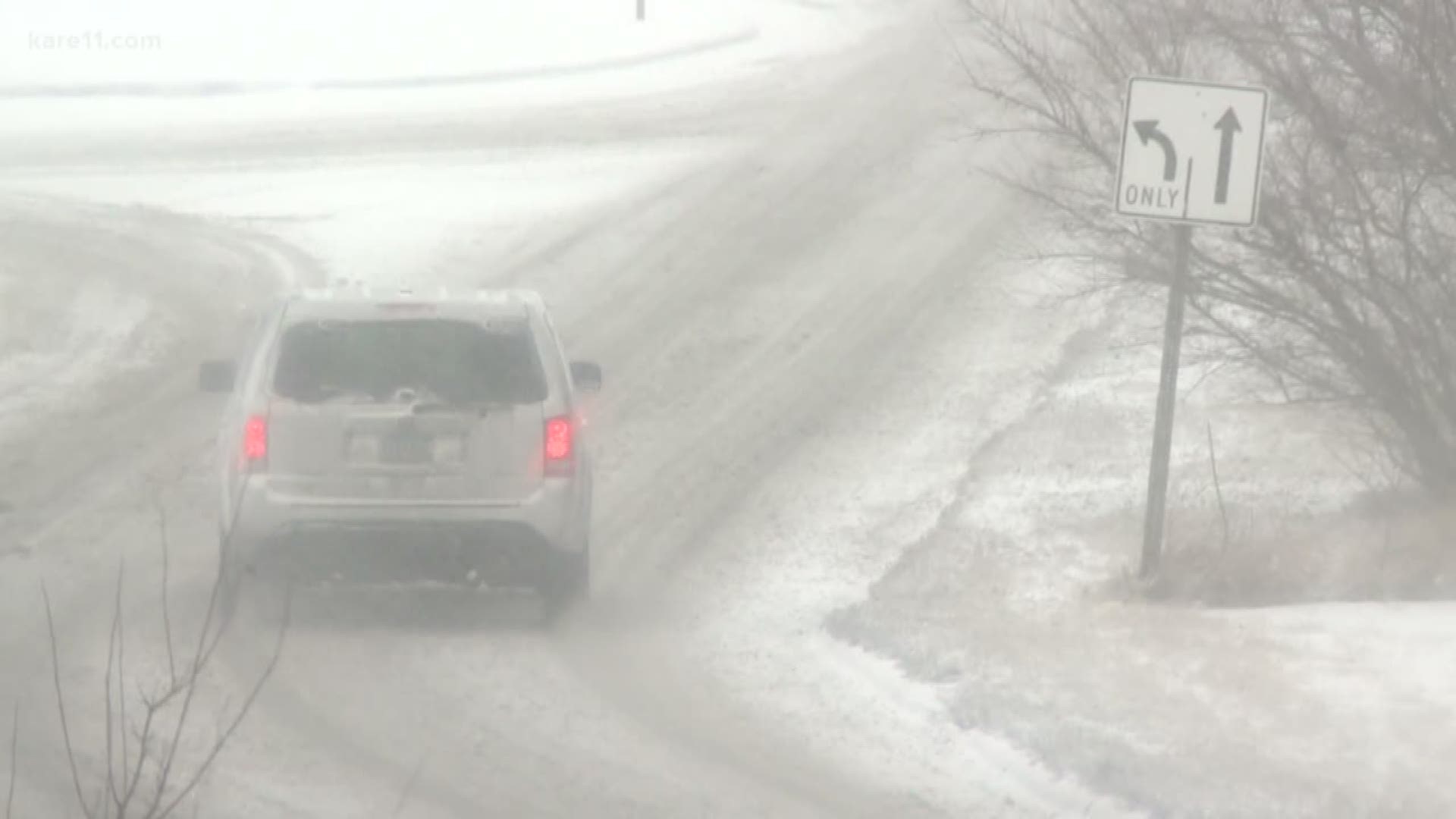 Lou Raguse reports on what MN-Dot is doing to treat the roads.