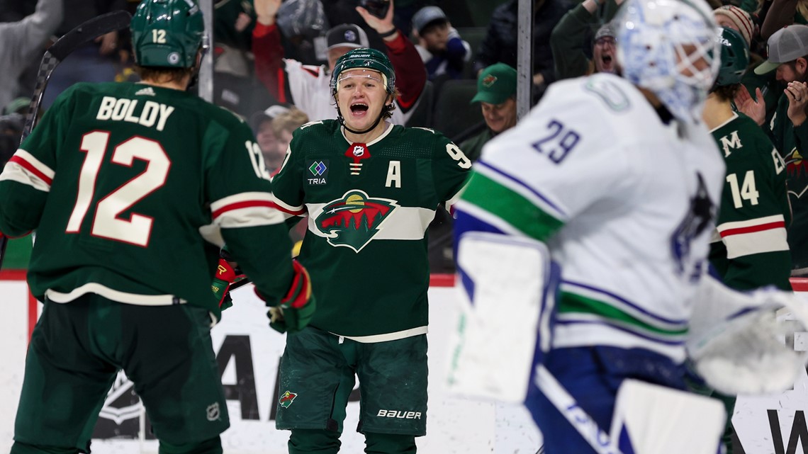 Kaprizov Keys Wild's Return To Winning Ways | Kare11.com