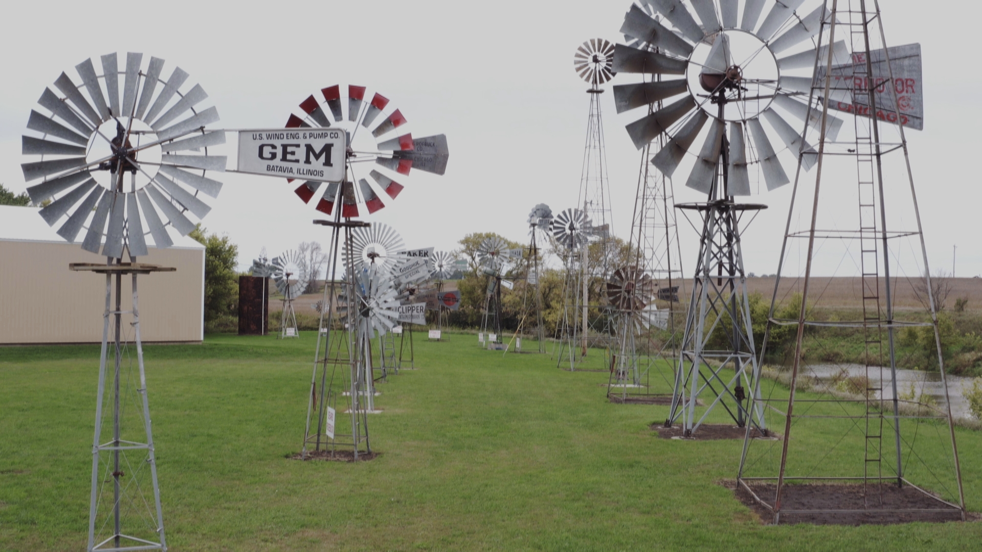 Vintage windmill farm saved from dispersal by son of deceased founder