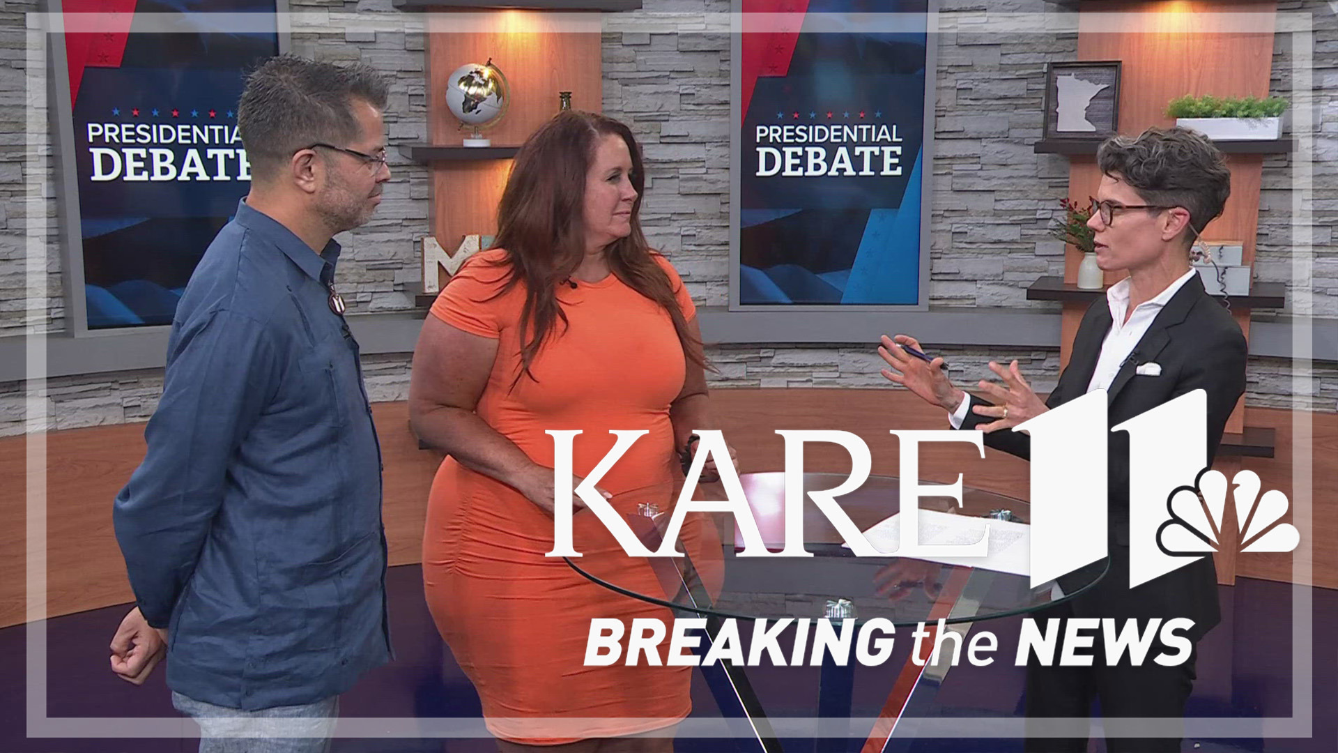 Former Minnesota Senate Majority Leader Amy Koch and progressive political strategist Javier Morillo stopped by KARE 11 to talk with Jana about the debate.