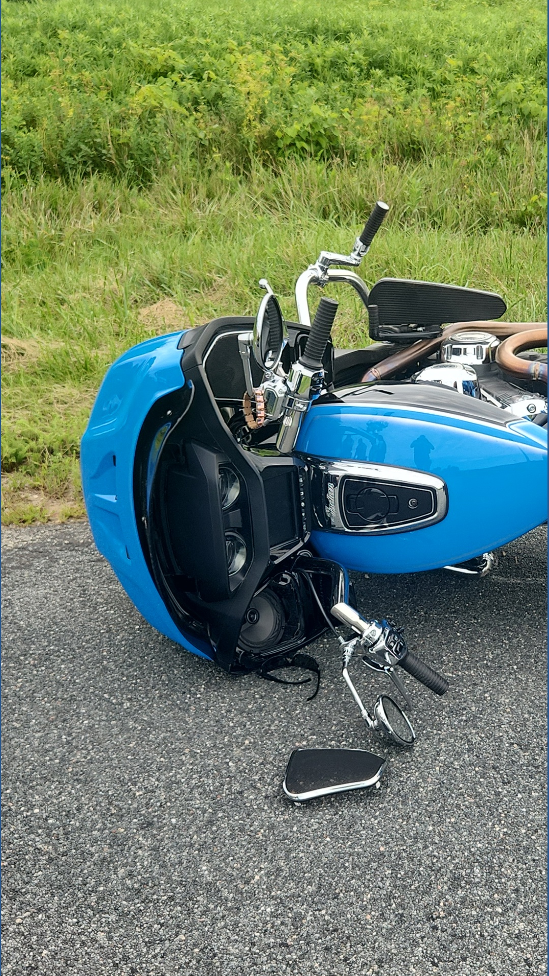 Motorcycle crash leaves man dead in Pierce County | kare11.com