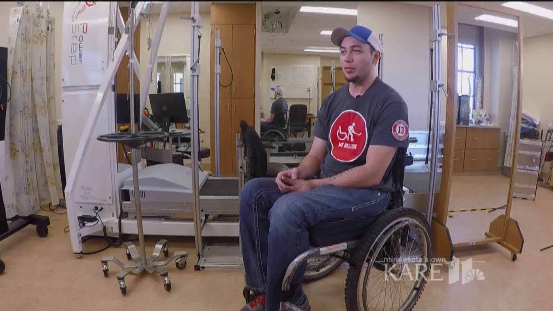 Mayo Clinic study helps paralyzed man move legs | kare11.com