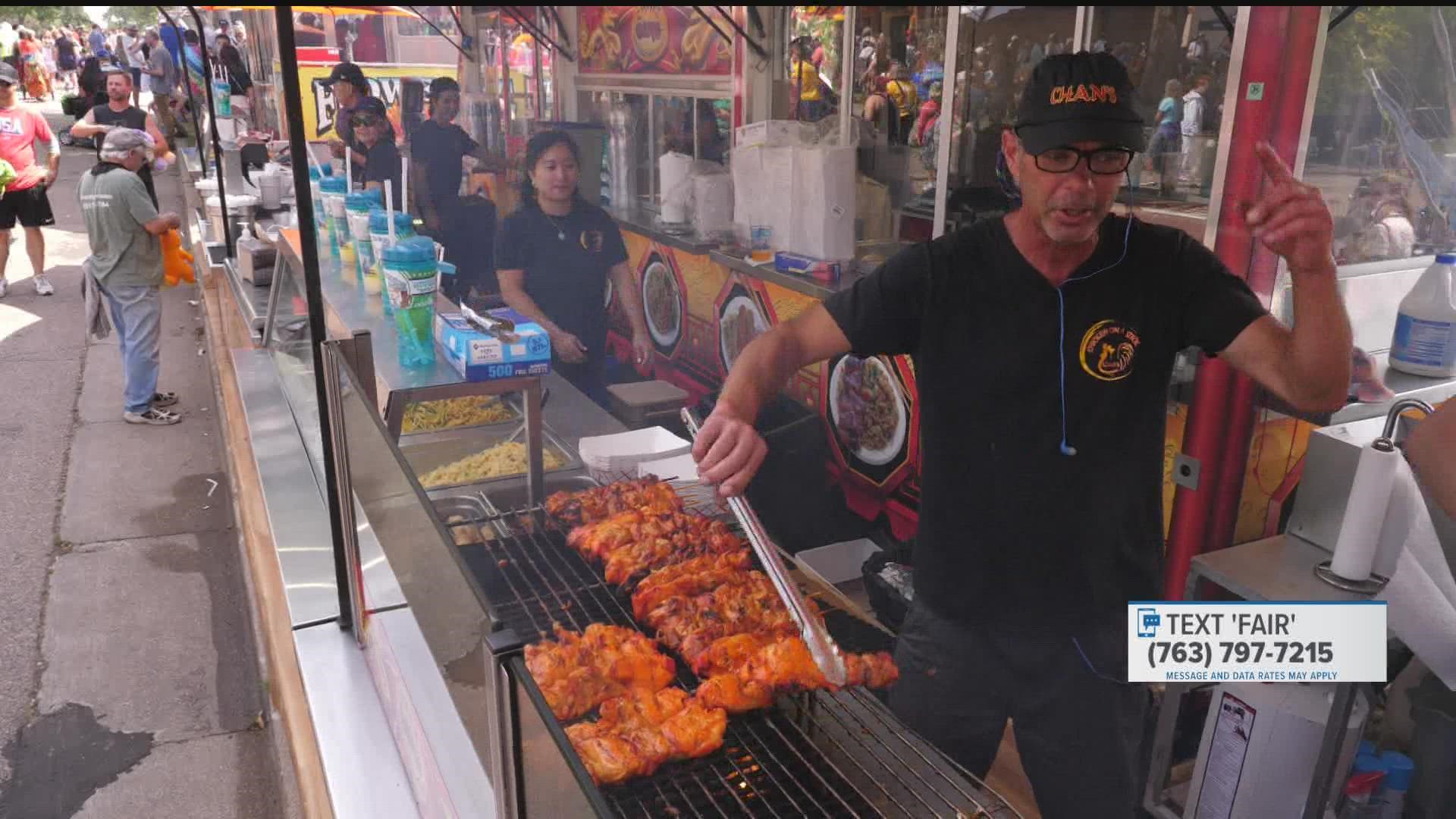 Inflation didn't stop at the front gate as prices have increased this year at the fairgrounds.