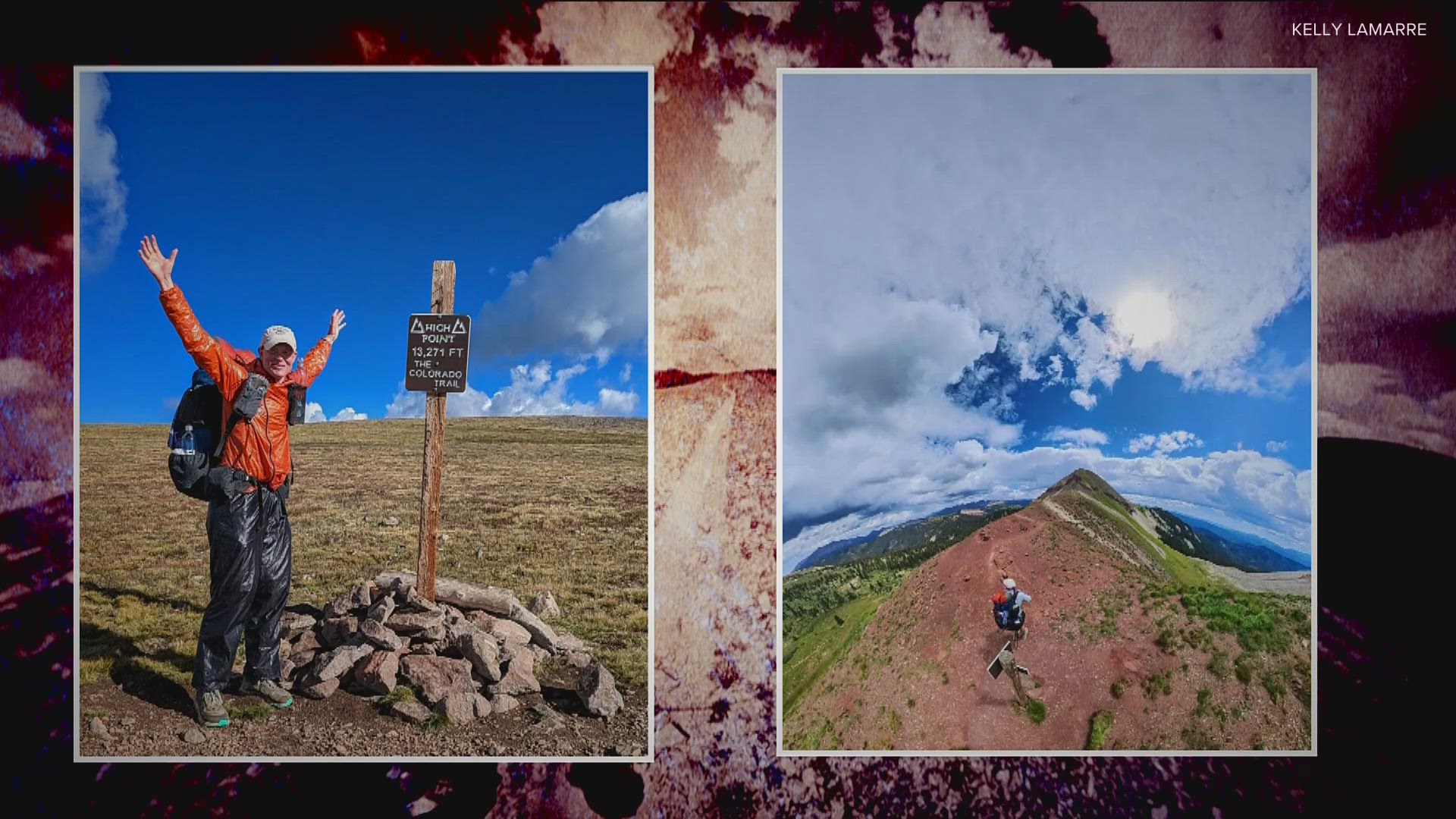 Kelly LaMarre hiked the 485-mile Colorado Trail in 43 days just five weeks after having a double mastectomy.