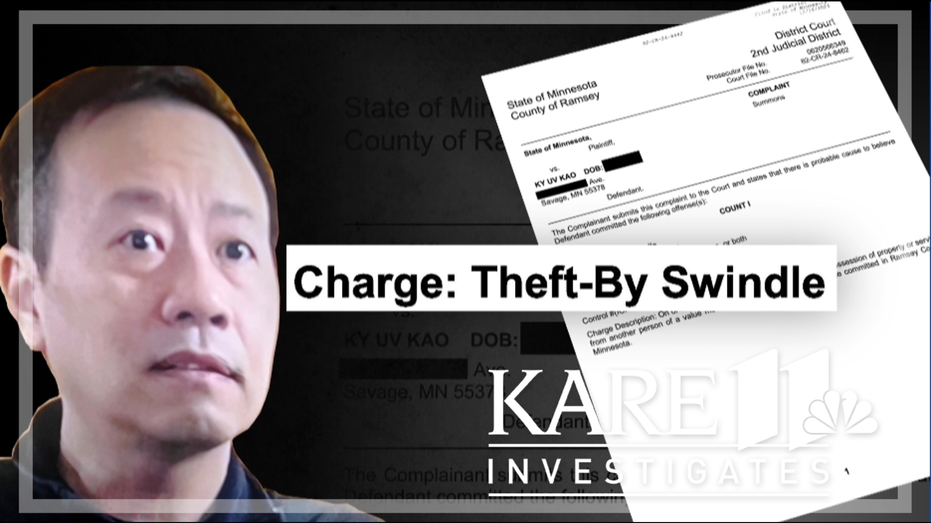 Landlord accused of stealing thousands of dollars from would-be tenants faces criminal charges after a KARE 11 investigation.