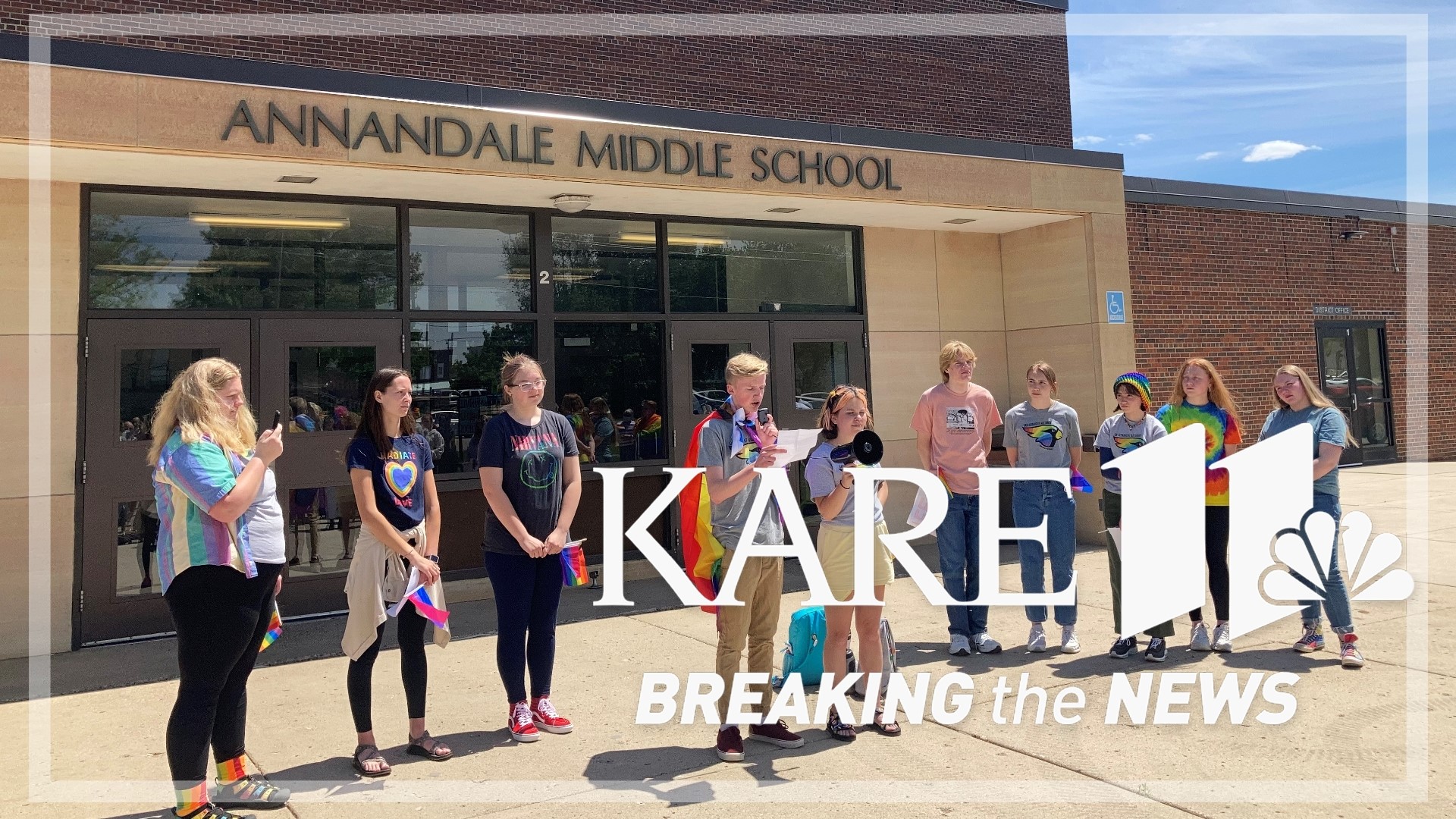 The group learned the district may take down signs around the school that signify safe spaces for LGBTQ+ students.