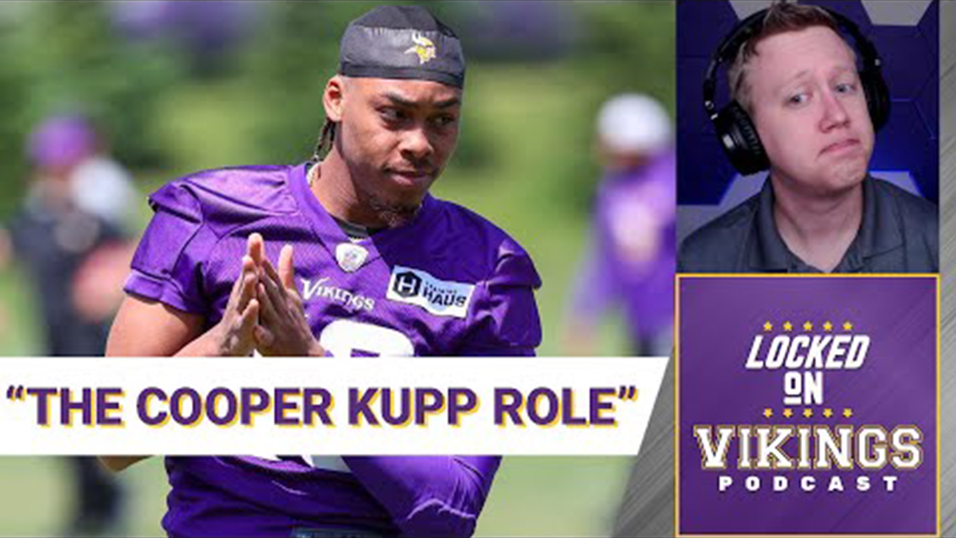 Are we absolutely sure we want Justin Jefferson in the Cooper Kupp role? What is the Cooper Kupp role? Like, really, actually, what is it?